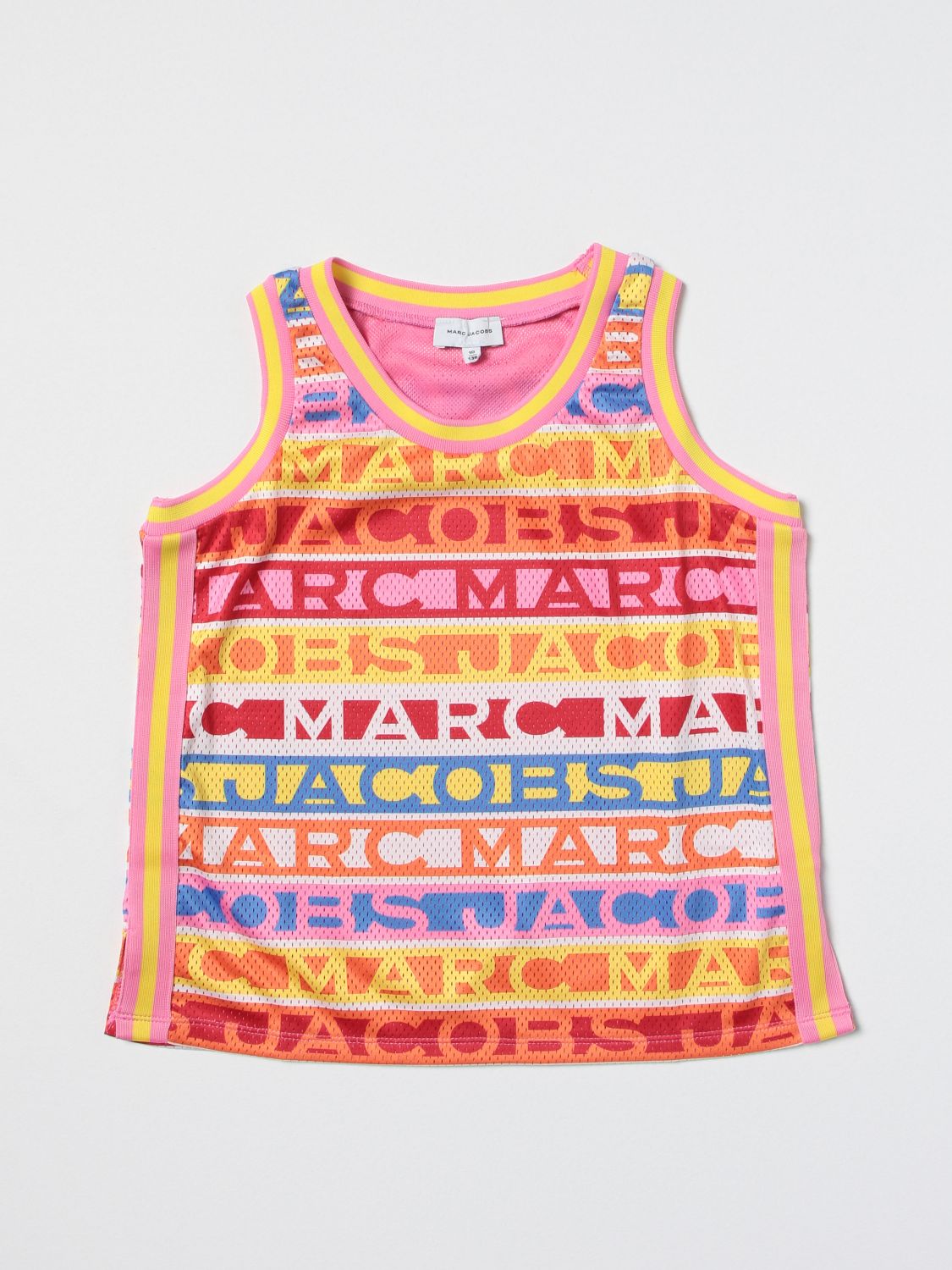LITTLE MARC JACOBS: vest for girls - Red | Little Marc Jacobs vest ...