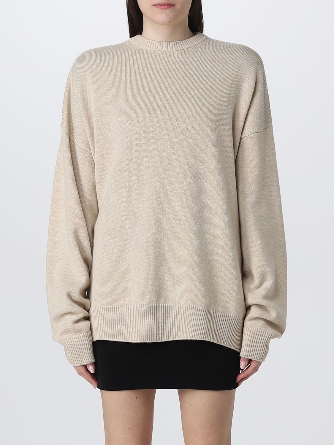 jord Prøve værksted BALENCIAGA: sweater for woman - Beige | Balenciaga sweater 721463T4124  online on GIGLIO.COM
