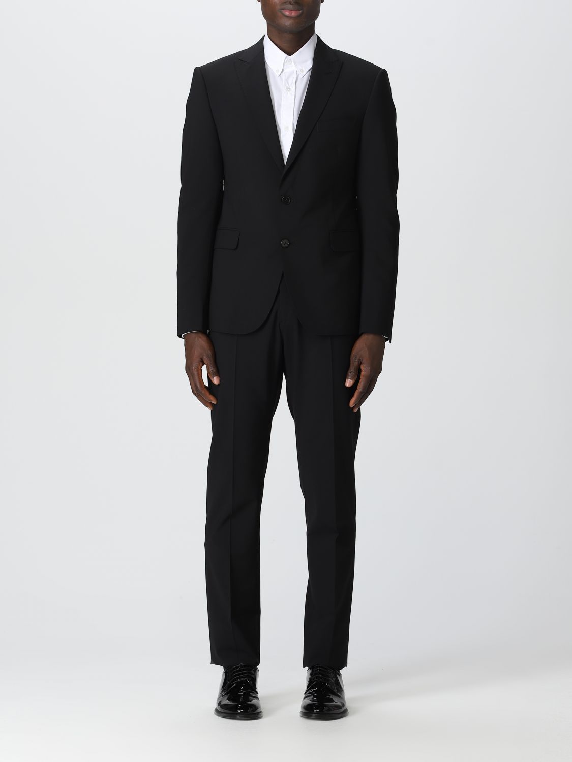 EMPORIO ARMANI: suit for man - Black | Emporio Armani suit D41VMA01506 ...