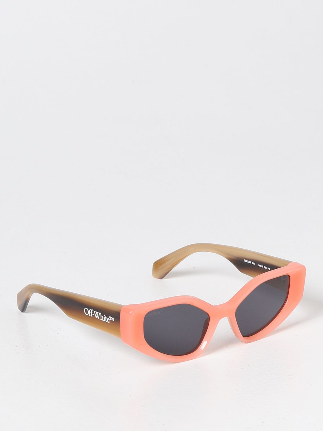 Off-White Outlet: Memphis acetate sunglasses - Orange