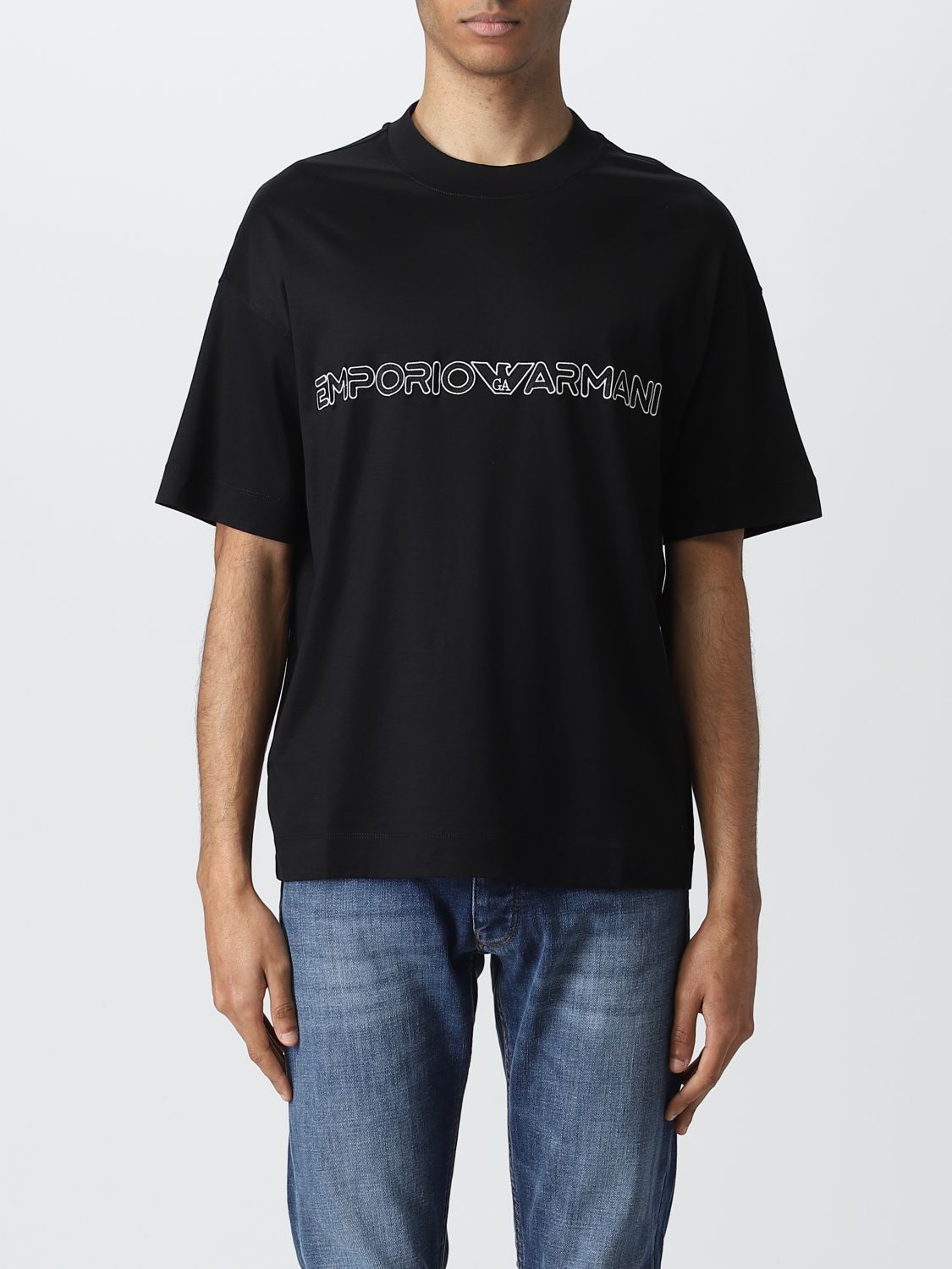 Emporio Armani T-shirt  Herren Farbe Schwarz In Black