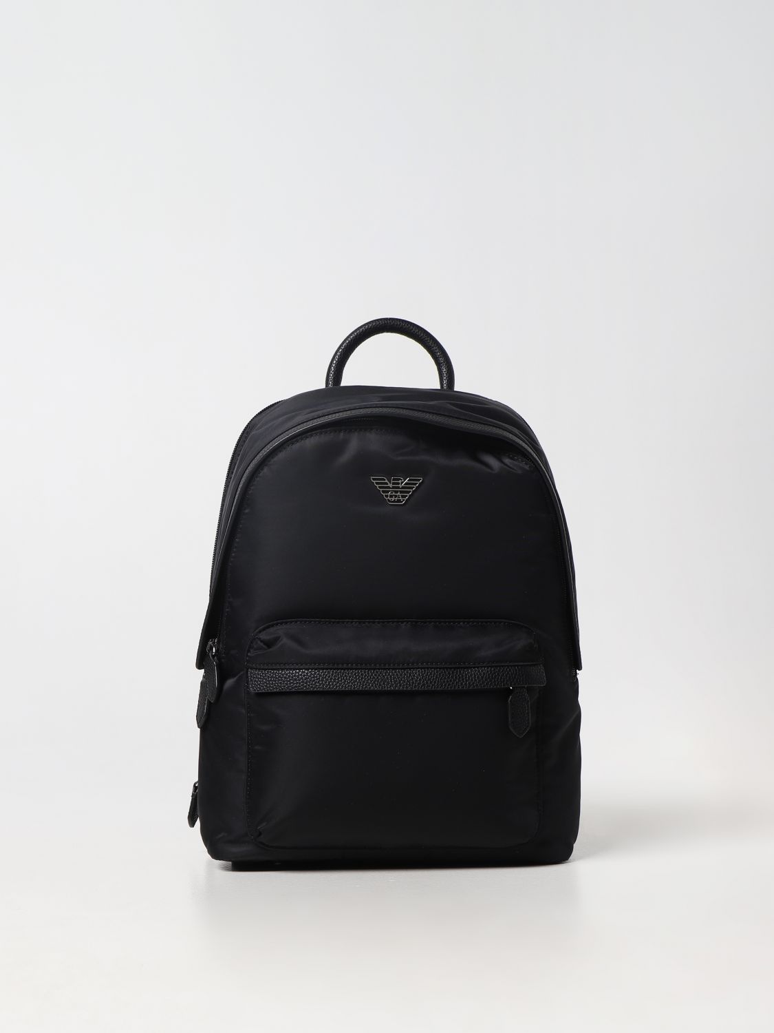 EMPORIO ARMANI: backpack for women - Black | Emporio Armani backpack  Y3L111YVL7E online on 