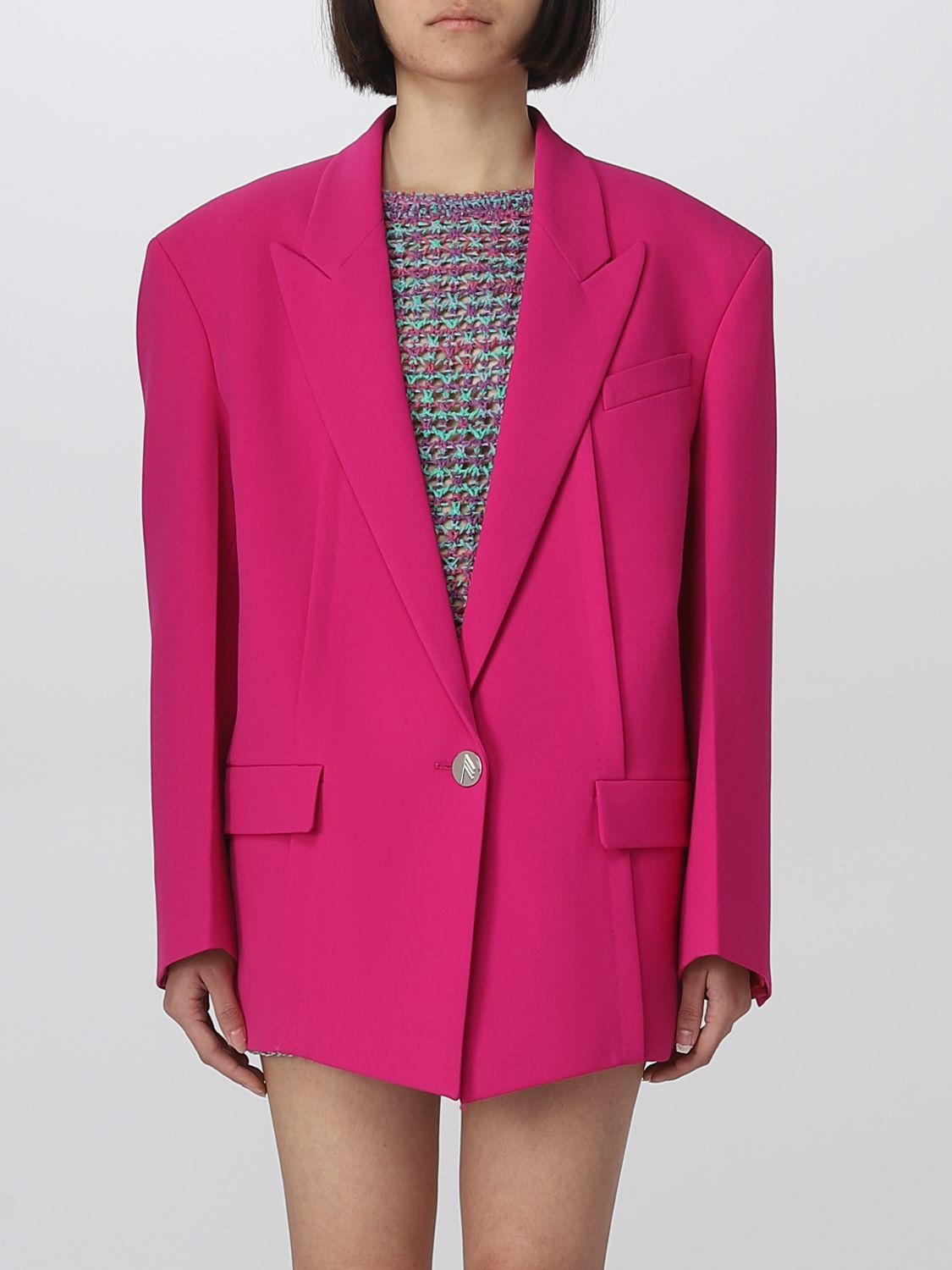 Blazer The Attico: The Attico Damen Blazer pink 1