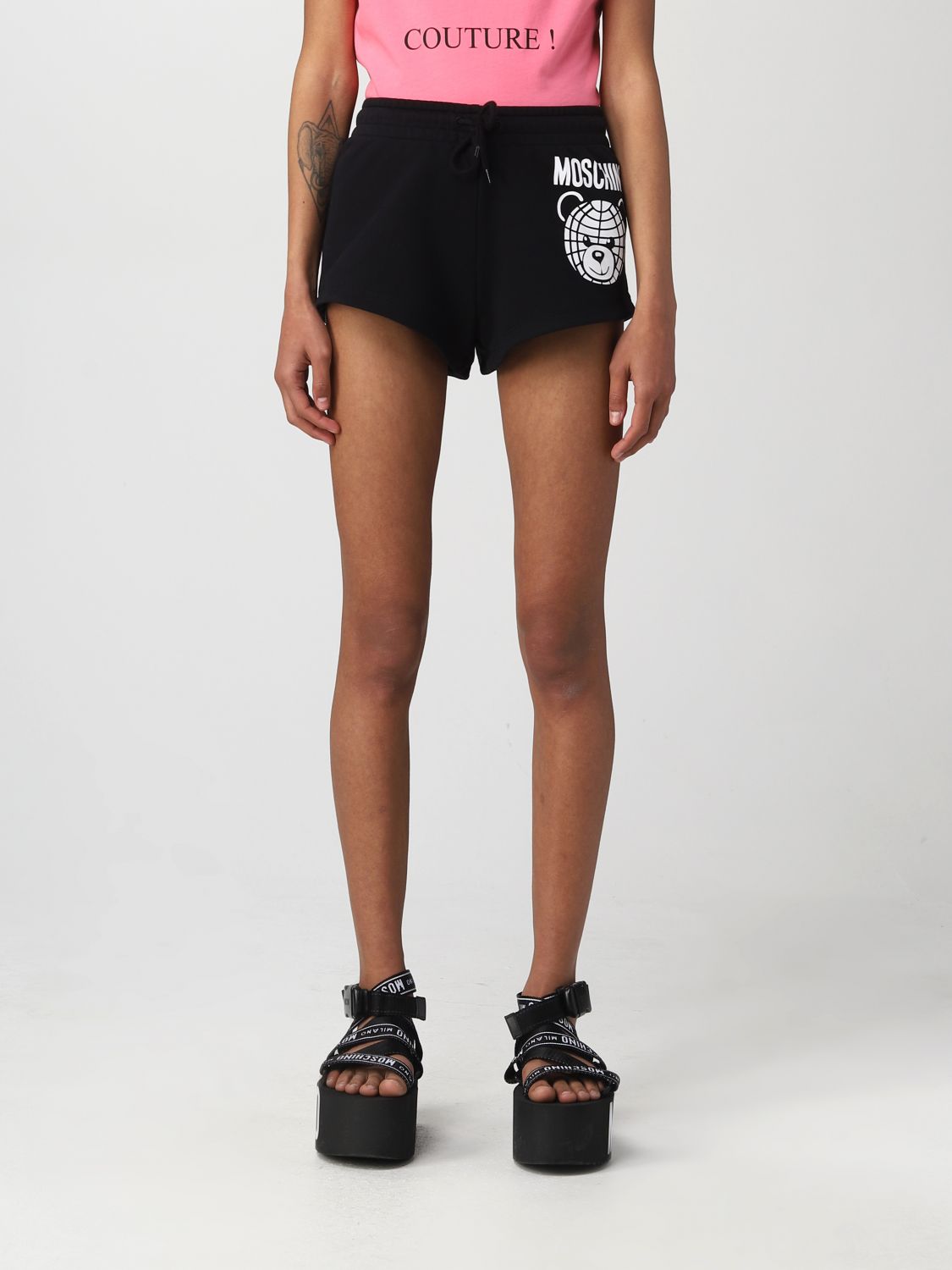Moschino Couture Short  Woman In Black