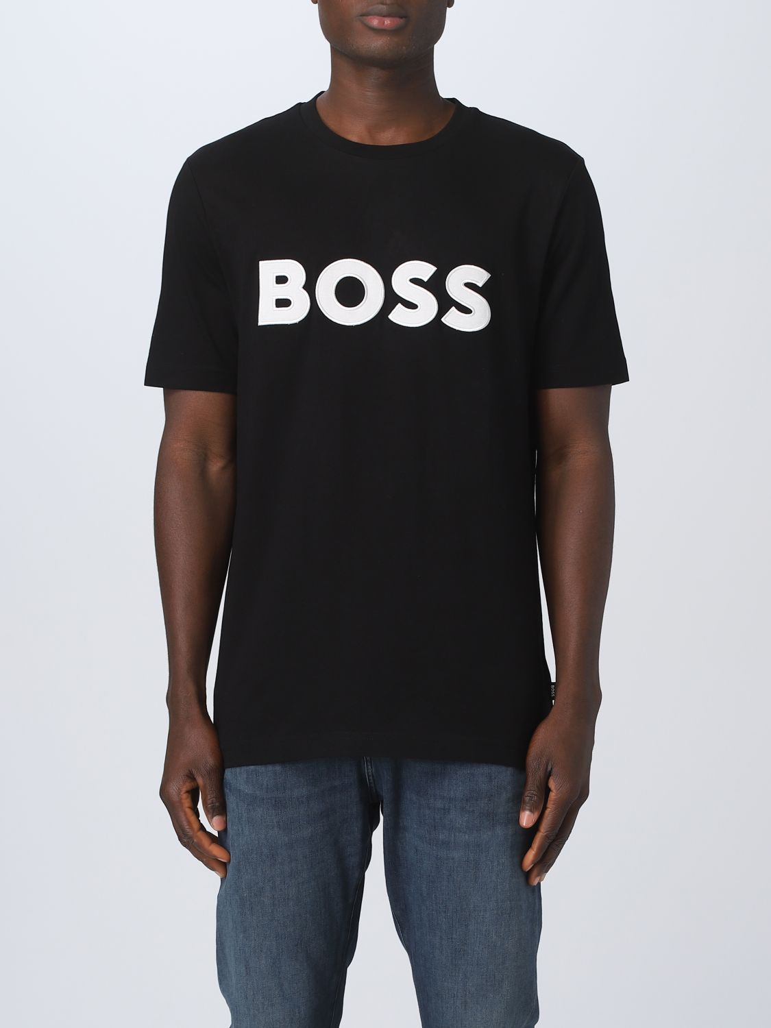 BOSS: for man - Black | Boss t-shirt 50486200 on GIGLIO.COM