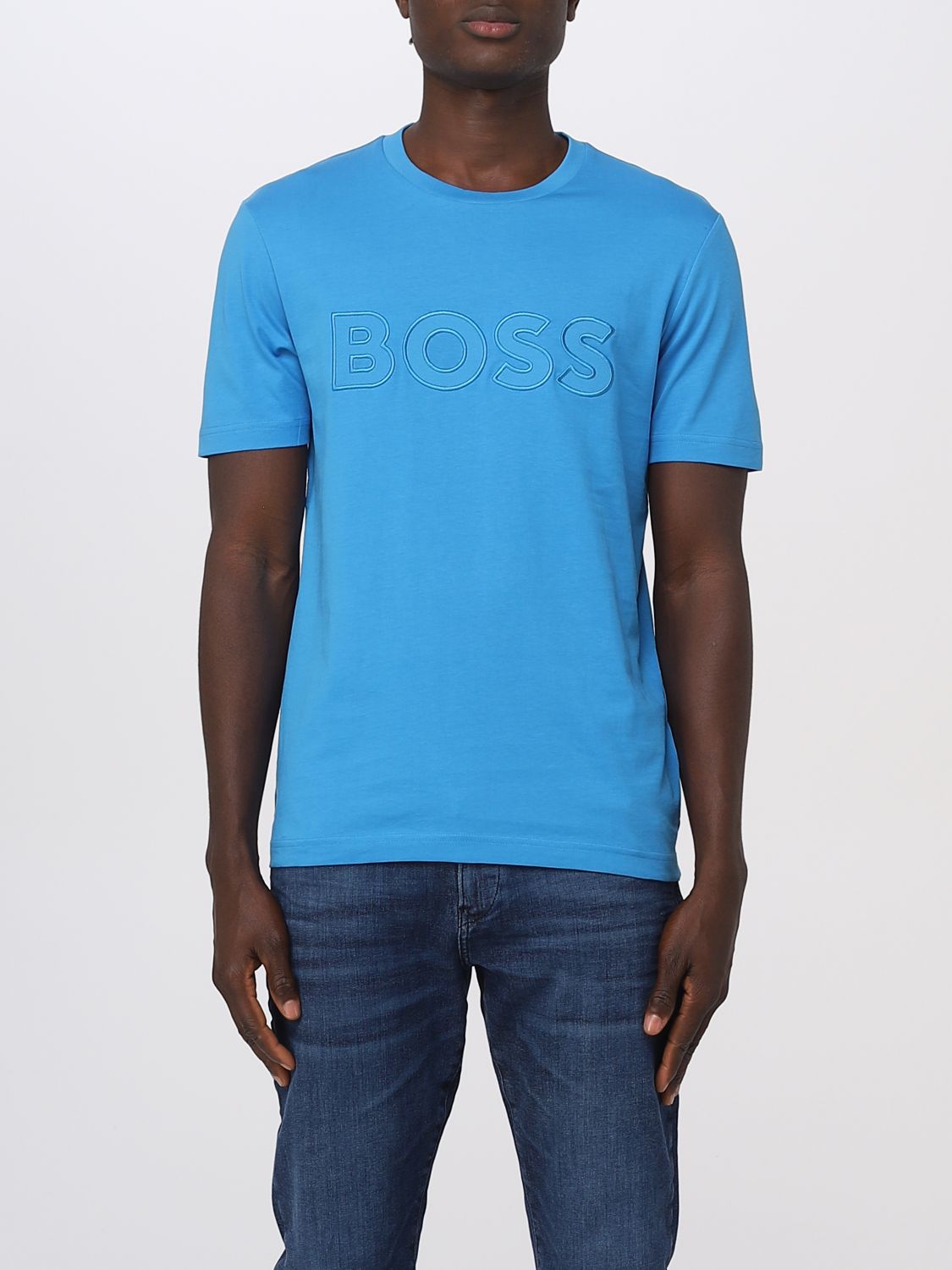 Hugo Boss T-shirt Boss Herren Farbe Saphir In Sapphire