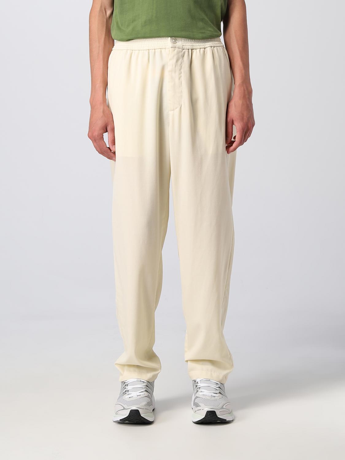 BONSAI: pants for man - Ivory | Bonsai pants PT001V1 online on GIGLIO.COM