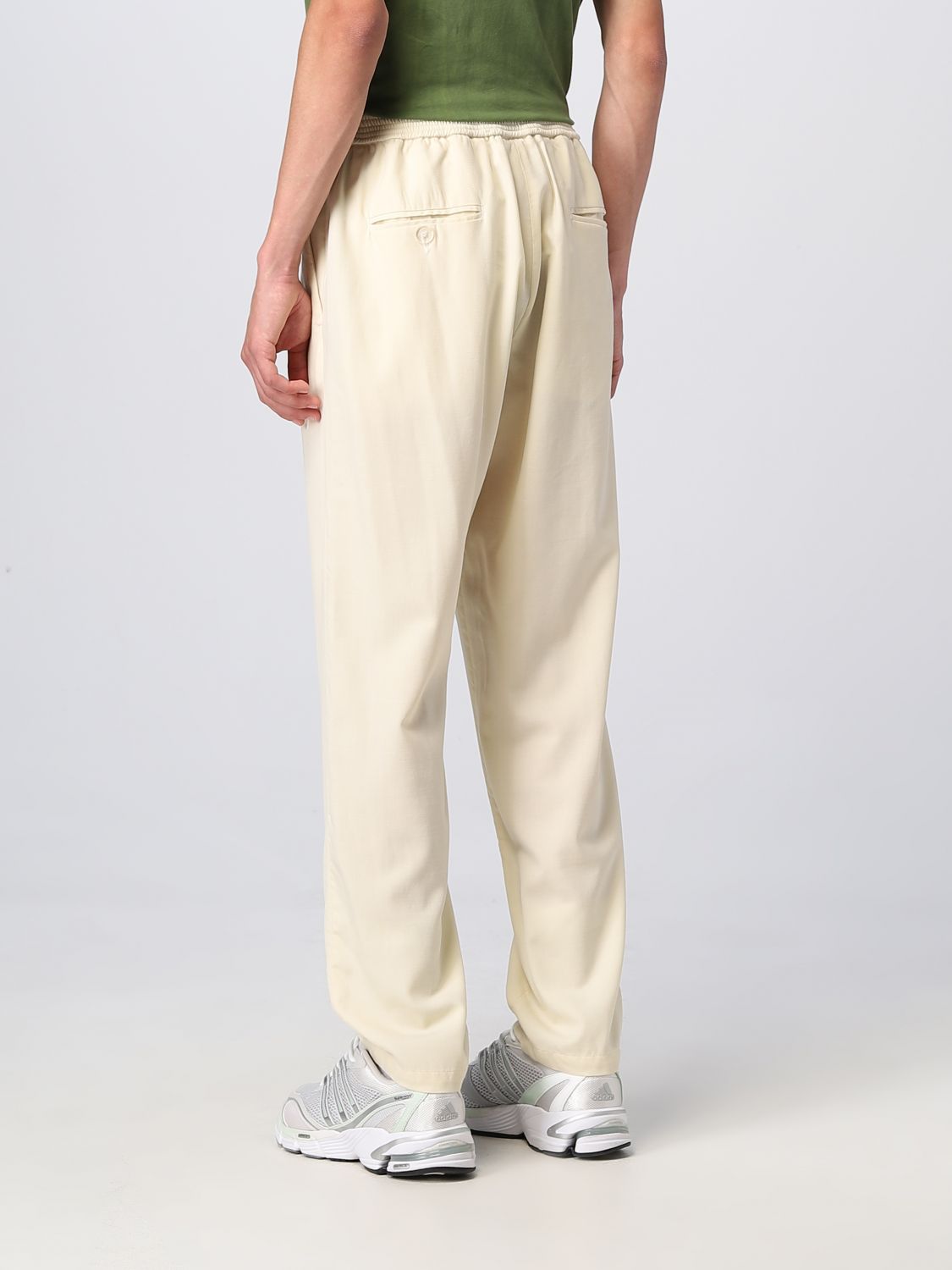 BONSAI: pants for man - Ivory | Bonsai pants PT001V1 online on GIGLIO.COM