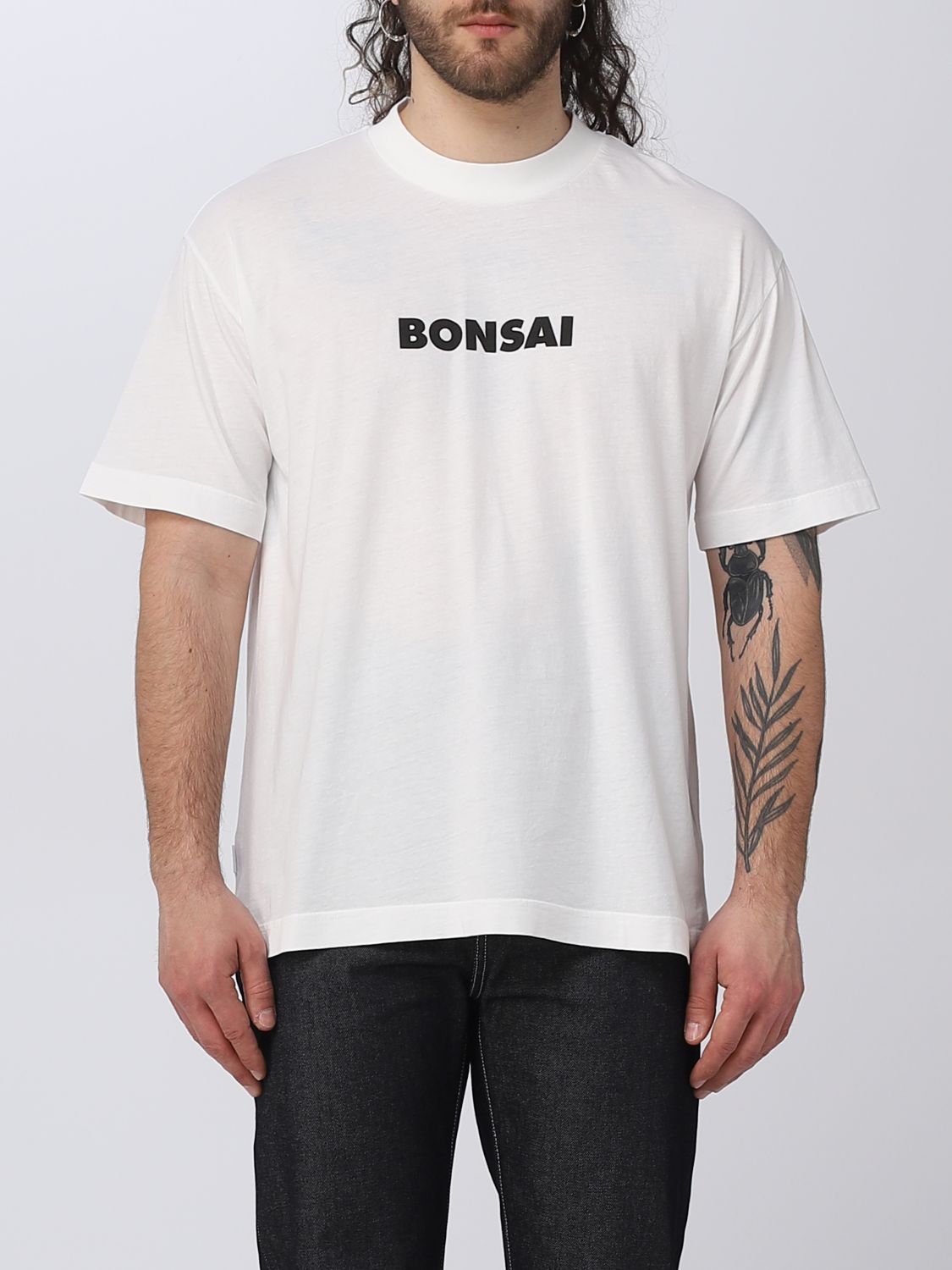 Shop Bonsai T-shirt  Men Color White