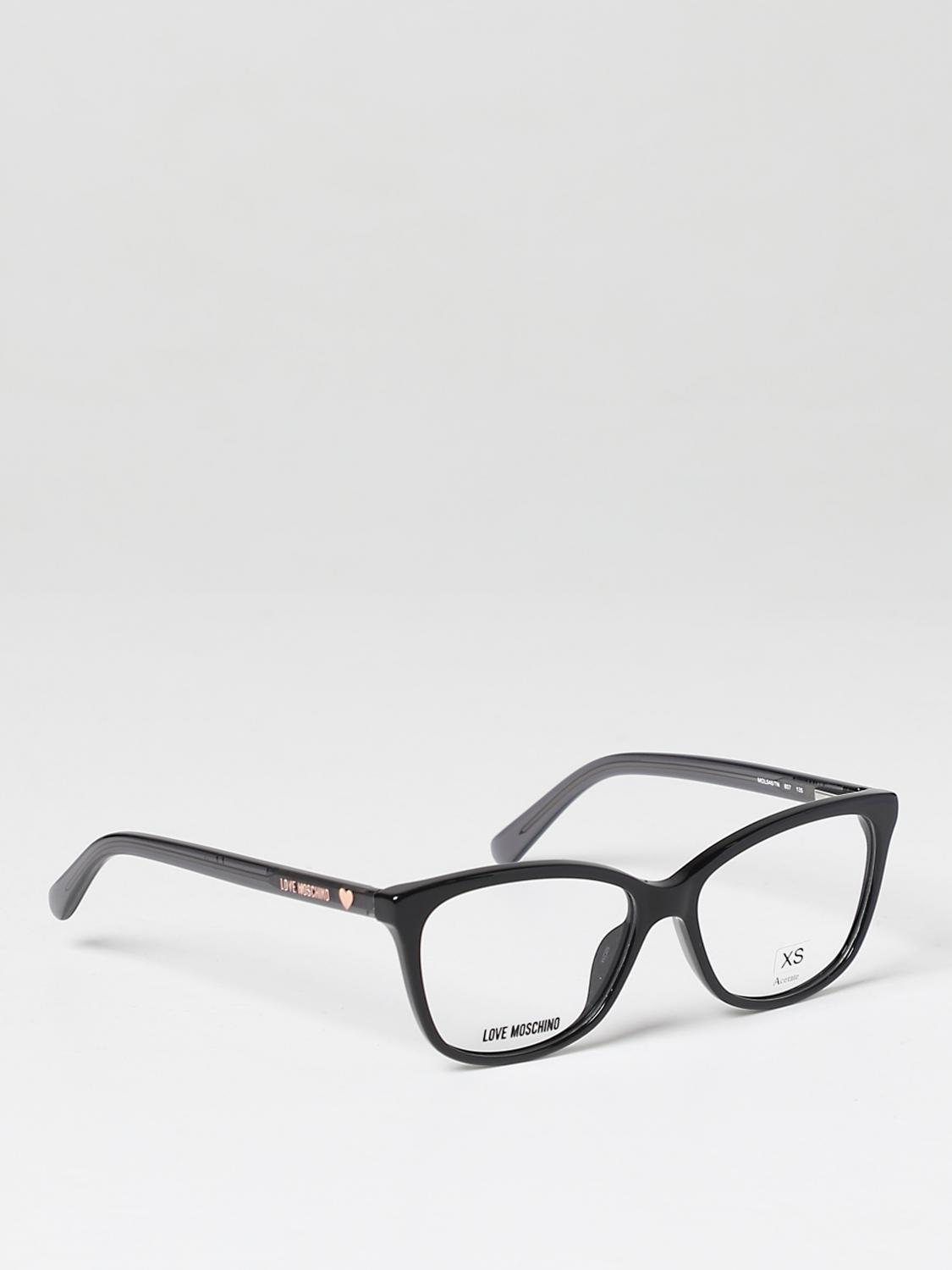 LOVE MOSCHINO optical frames for woman Black Love Moschino optical