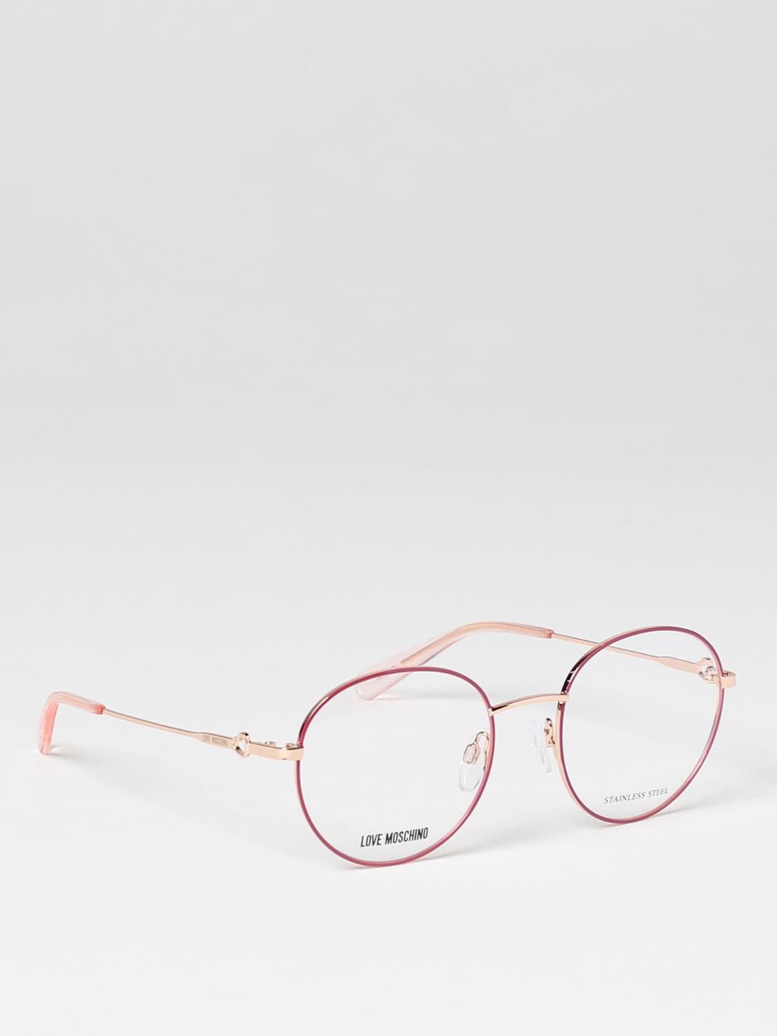 moschino love glasses