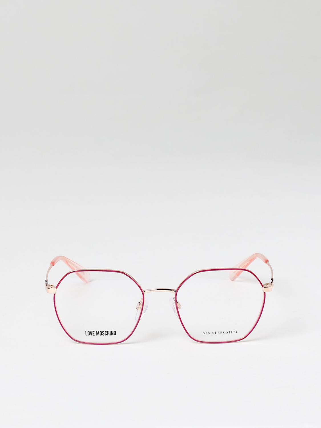 LOVE MOSCHINO optical frames for woman Fuchsia Love Moschino