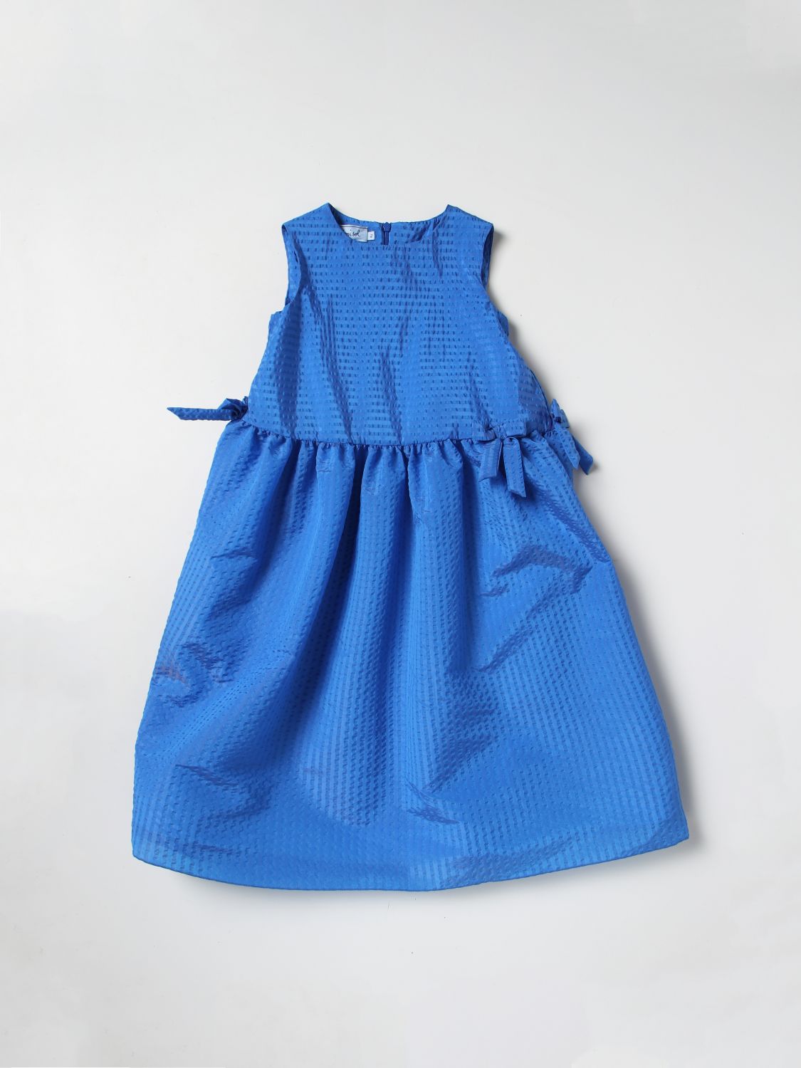 Mi Mi Sol Dress  Kids In Gnawed Blue