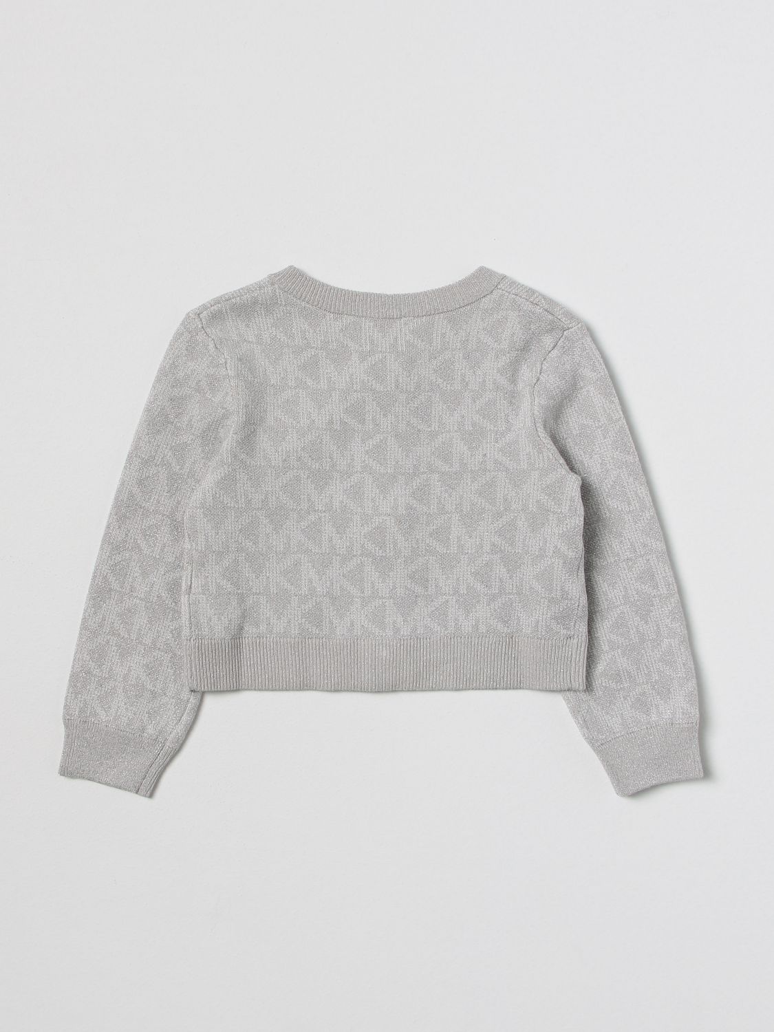 MICHAEL KORS: sweater for girls - Grey | Michael Kors sweater R15180 online  on 