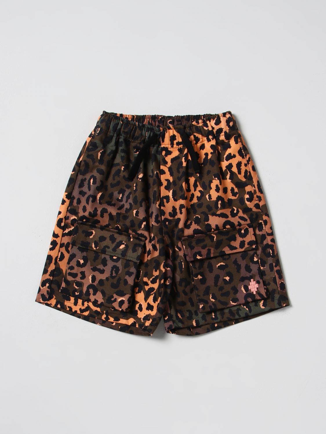 Marcelo Burlon County Of Milan Short Marcelo Burlon Kids Color Brown