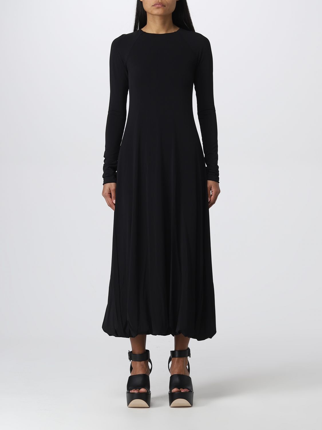 waterstof buste soort Jil Sander Kleid Damen Farbe Schwarz In Black | ModeSens