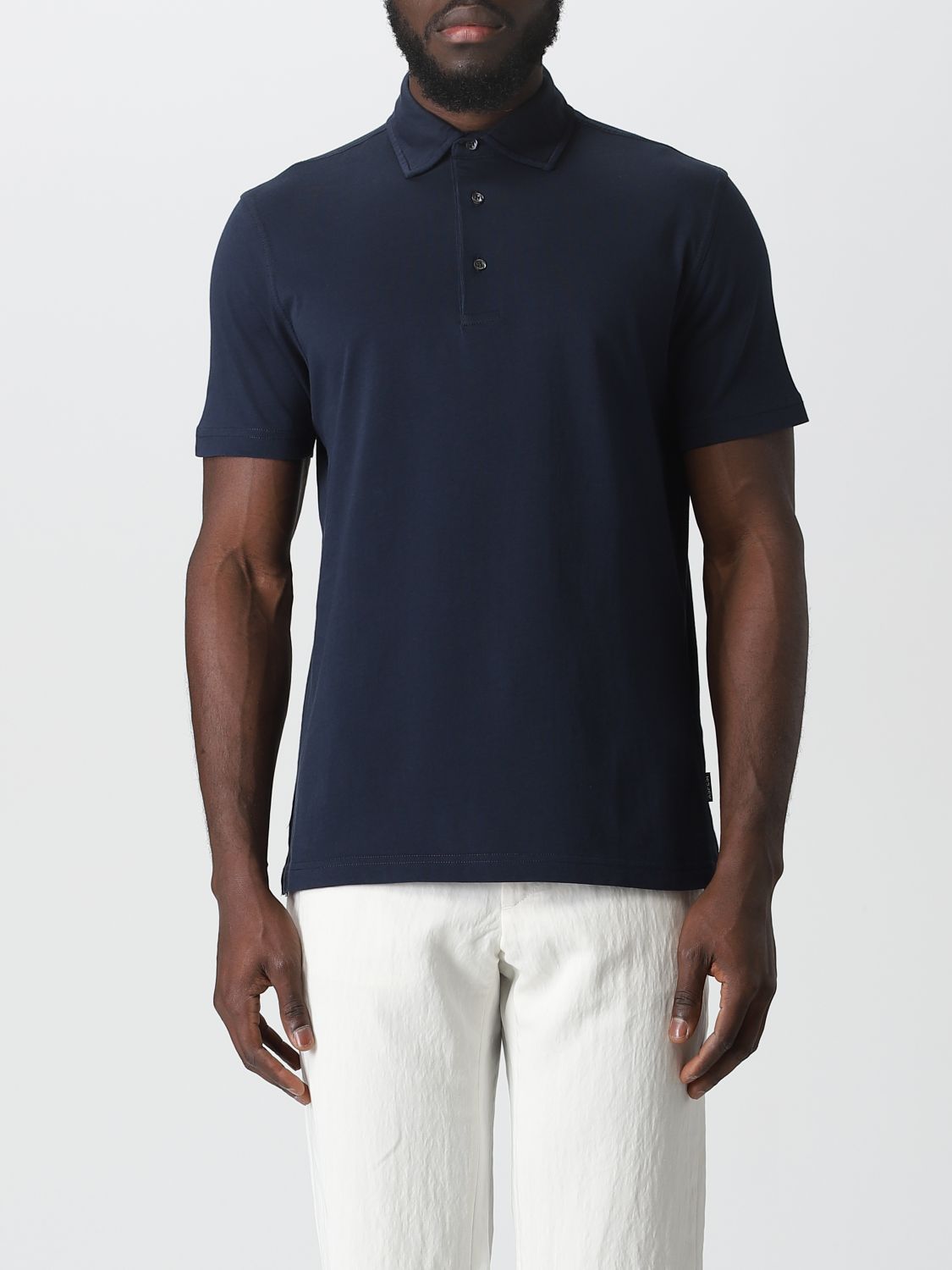 ASPESI: polo shirt for man - Navy | Aspesi polo shirt AY78A335 online ...