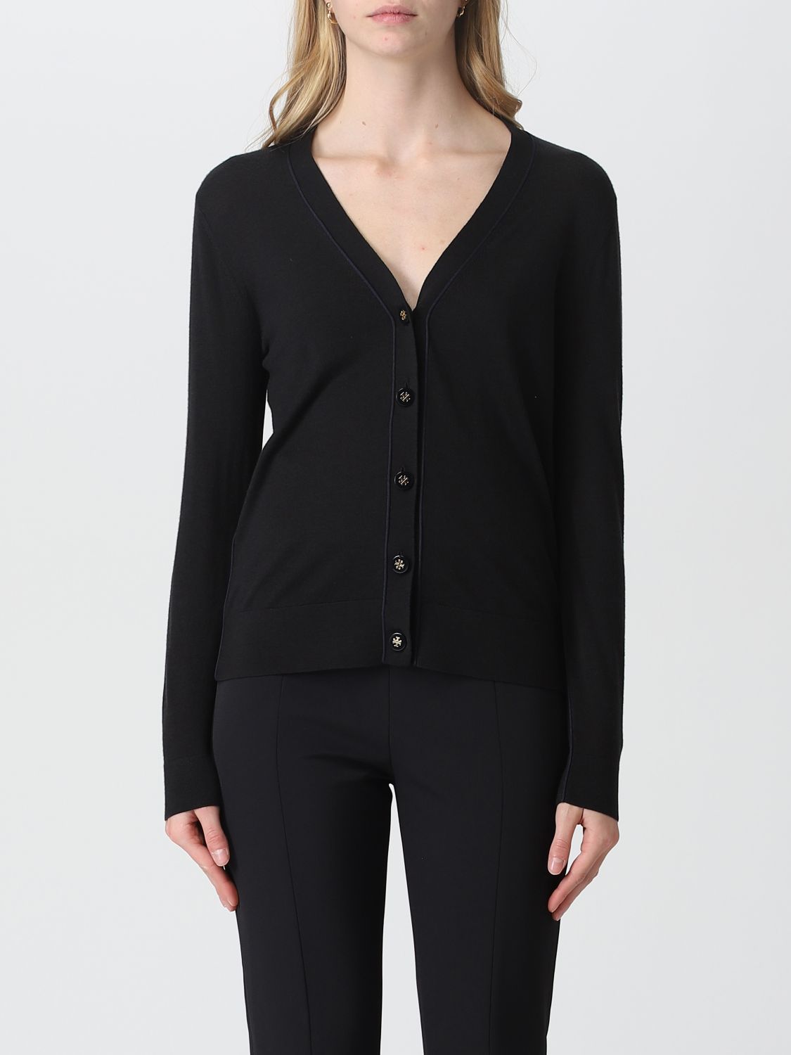 TORY BURCH: sweater for woman - Black | Tory Burch sweater 146283 online on  