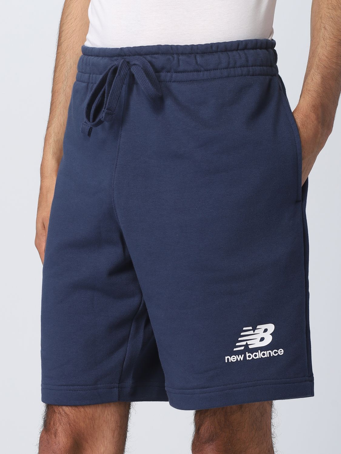 Pantaloncino New Balance: Pantaloncino New Balance in cotone blue 4