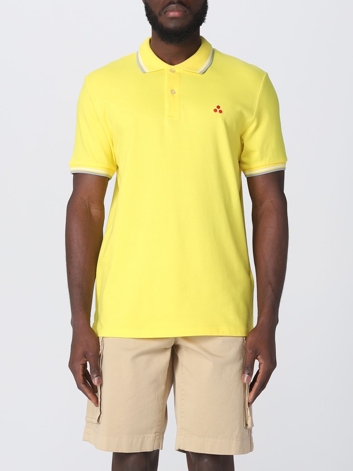 Peuterey Polo Shirt  Men Colour Yellow
