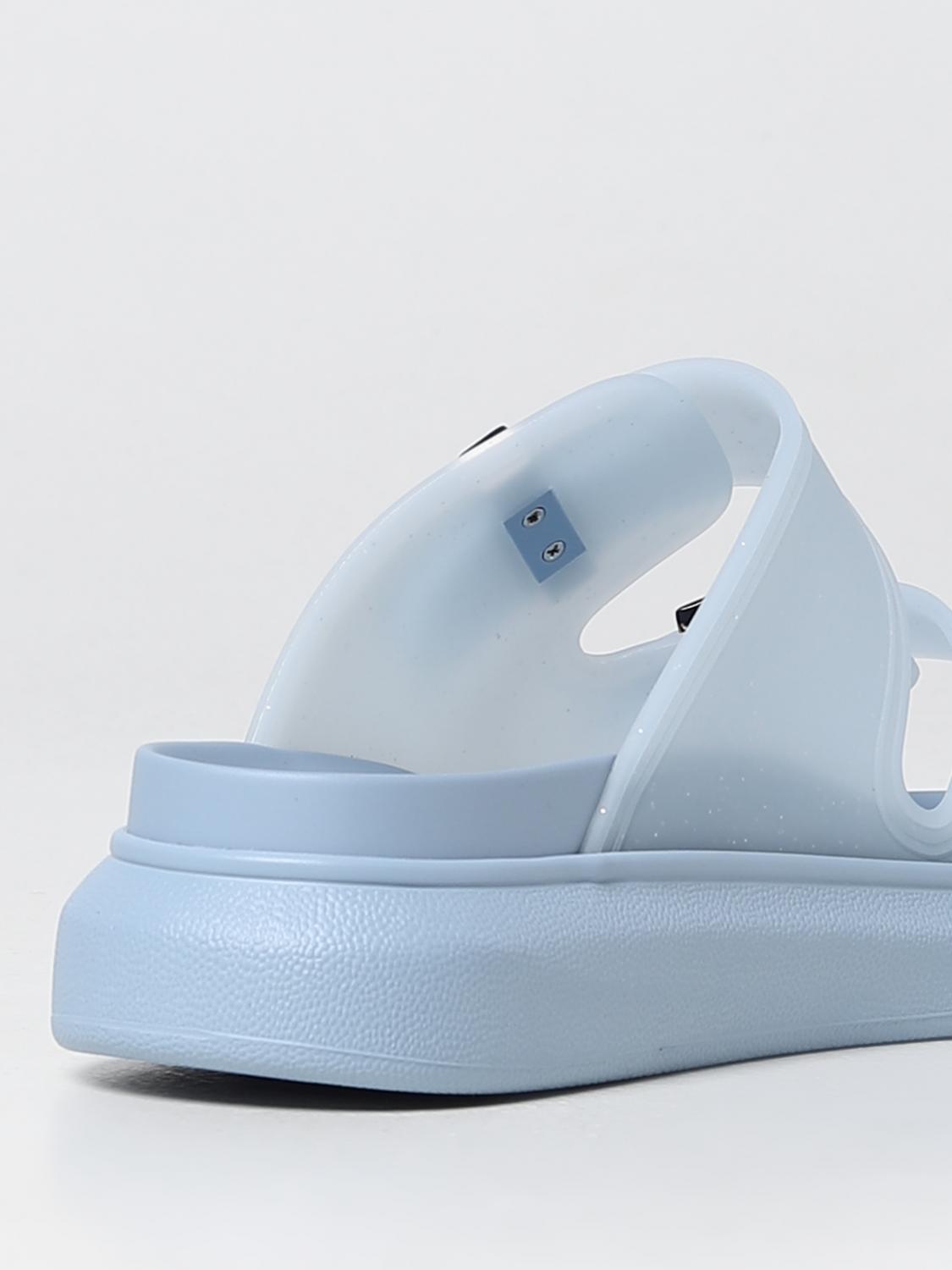 Sandali bassi Alexander Mcqueen: Sliders Alexander McQueen in gomma cielo 3