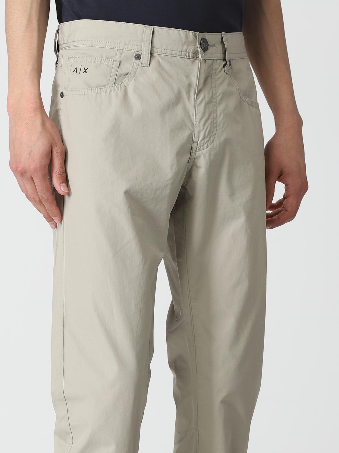 ARMANI EXCHANGE: Pantalón para hombre, Beige | PantalÓN Armani Exchange  3RZJ13ZNYLZ en línea en 