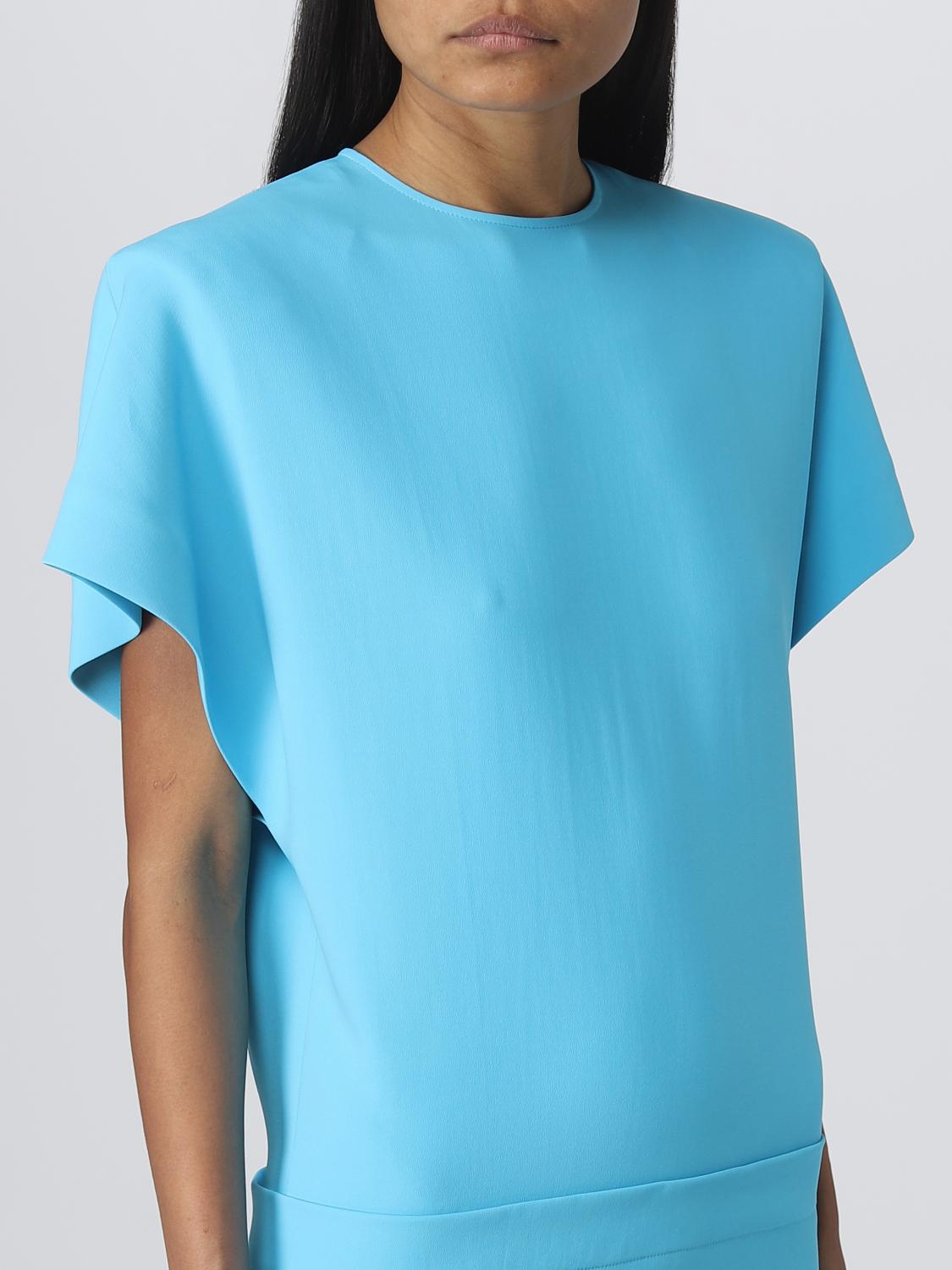 Vestido Sportmax: Vestido Sportmax para mujer turquesa 4