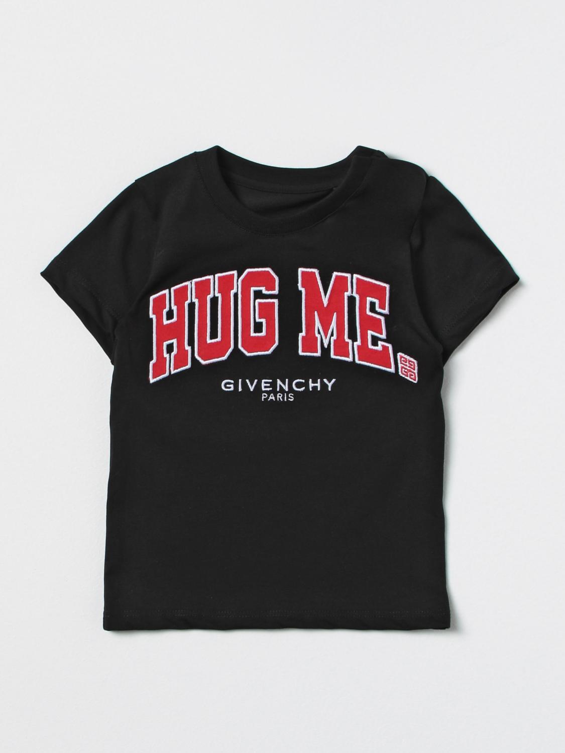GIVENCHY tshirt for baby Black Givenchy tshirt H05247 online on