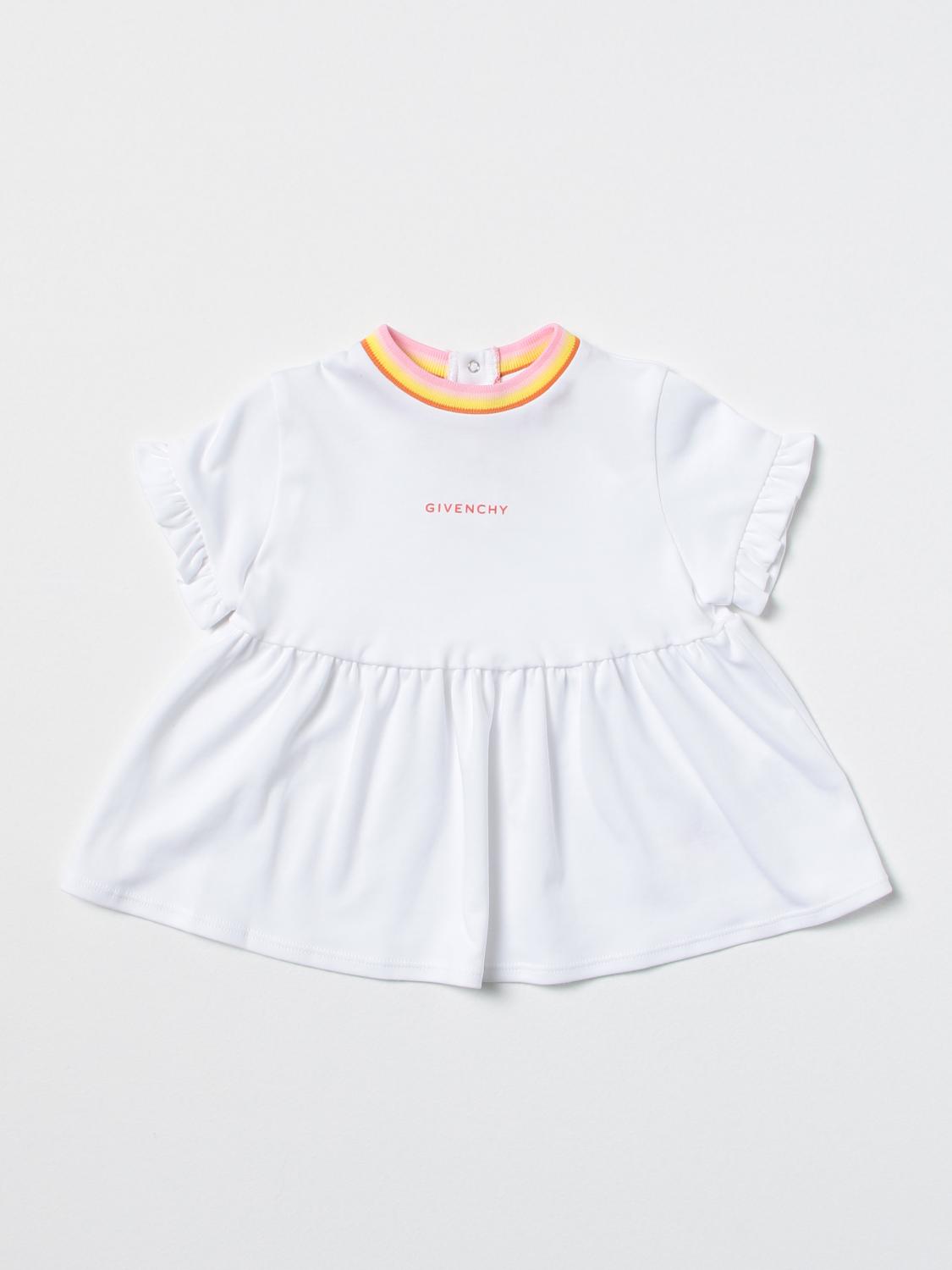 GIVENCHY tshirt for baby White Givenchy tshirt H05258 online on