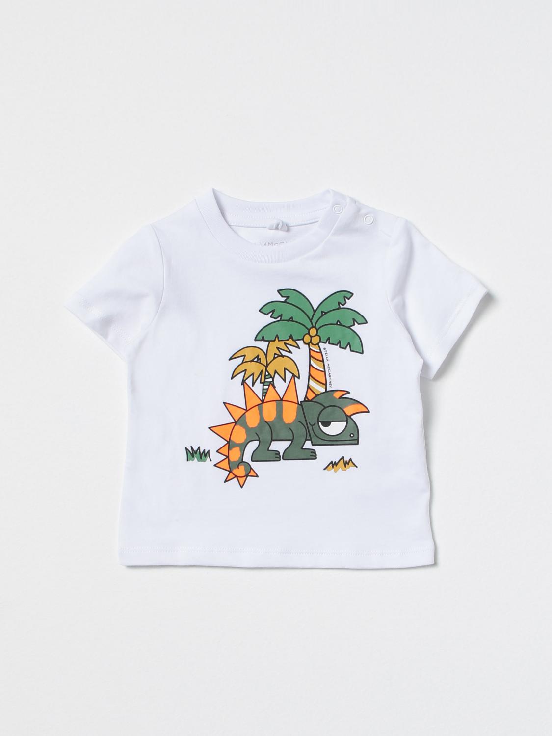 STELLA MCCARTNEY KIDS: t-shirt for baby - White | Stella Mccartney Kids ...