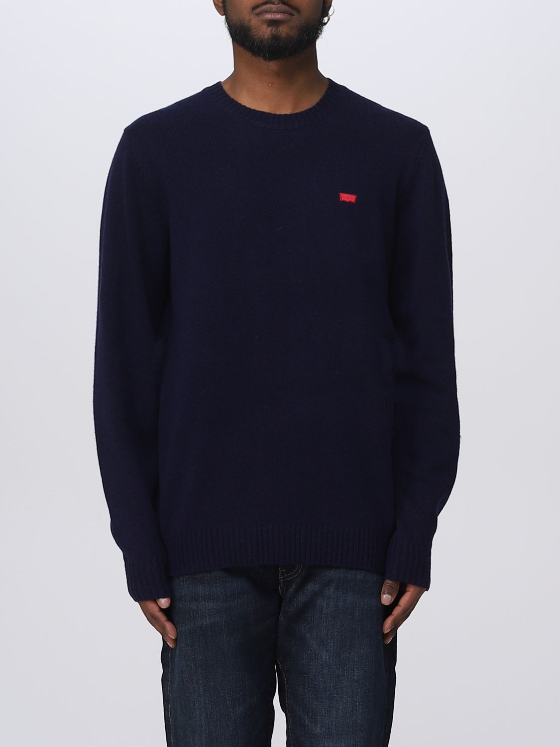 LEVI'S: sweater for man - Blue | Levi's sweater A43200001 online on ...
