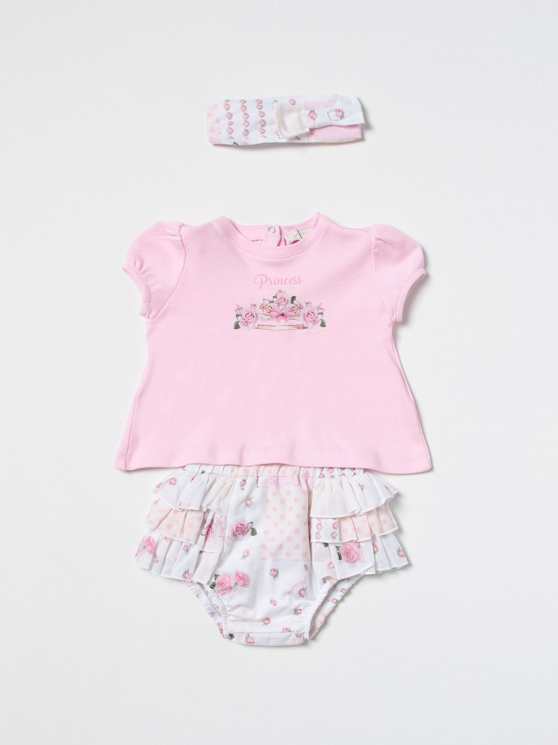 Monnalisa Babies' Jumpsuit  Kids Color Pink