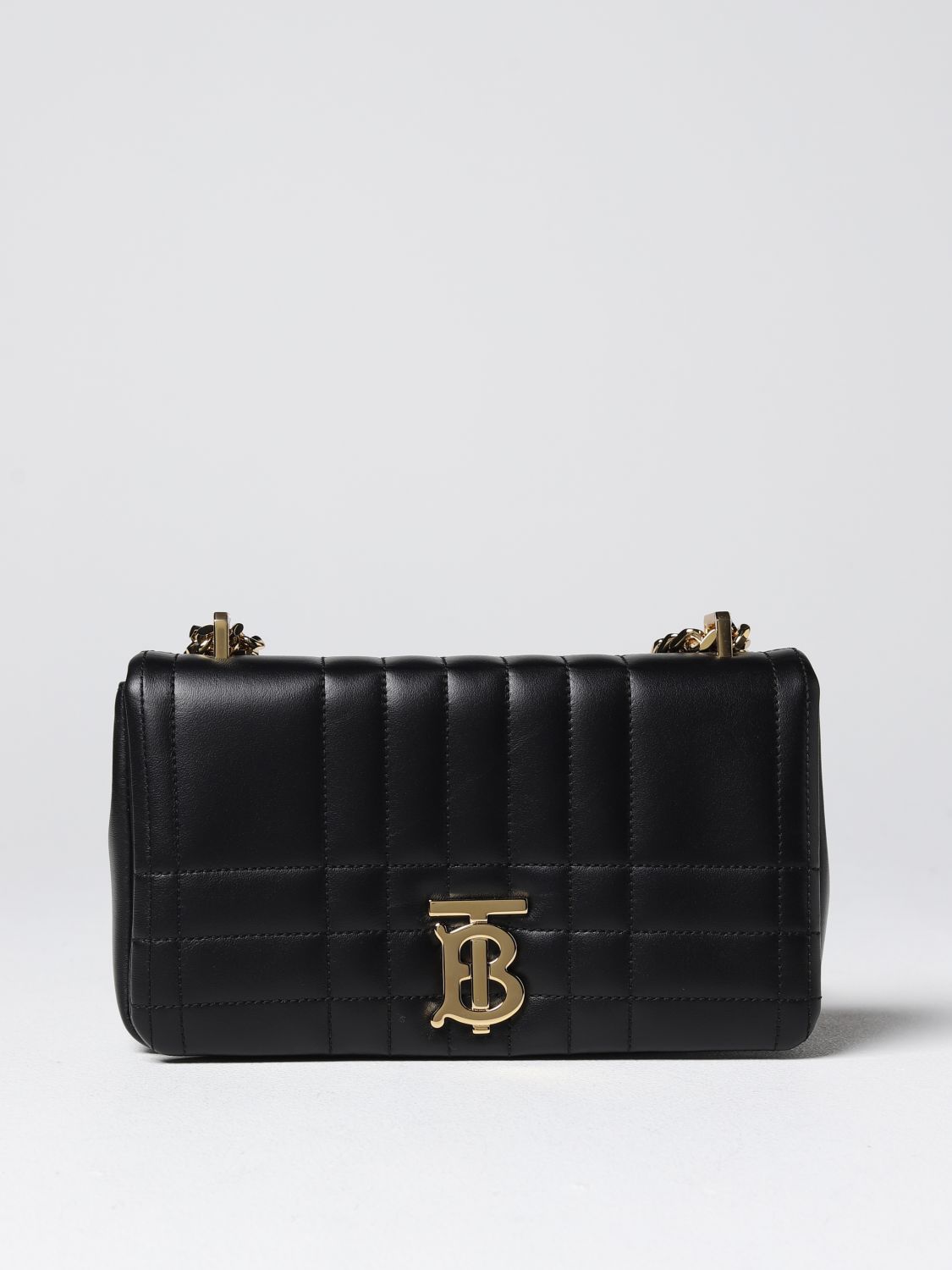 BURBERRY: shoulder bag for woman - Black | Burberry shoulder bag ...