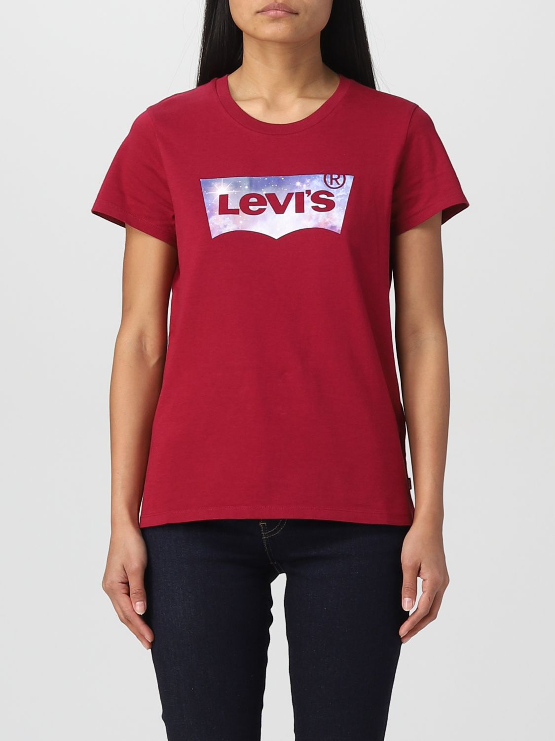 Camiseta para mujer, Rojo | Camiseta Levi's 173692024 en línea en GIGLIO.COM