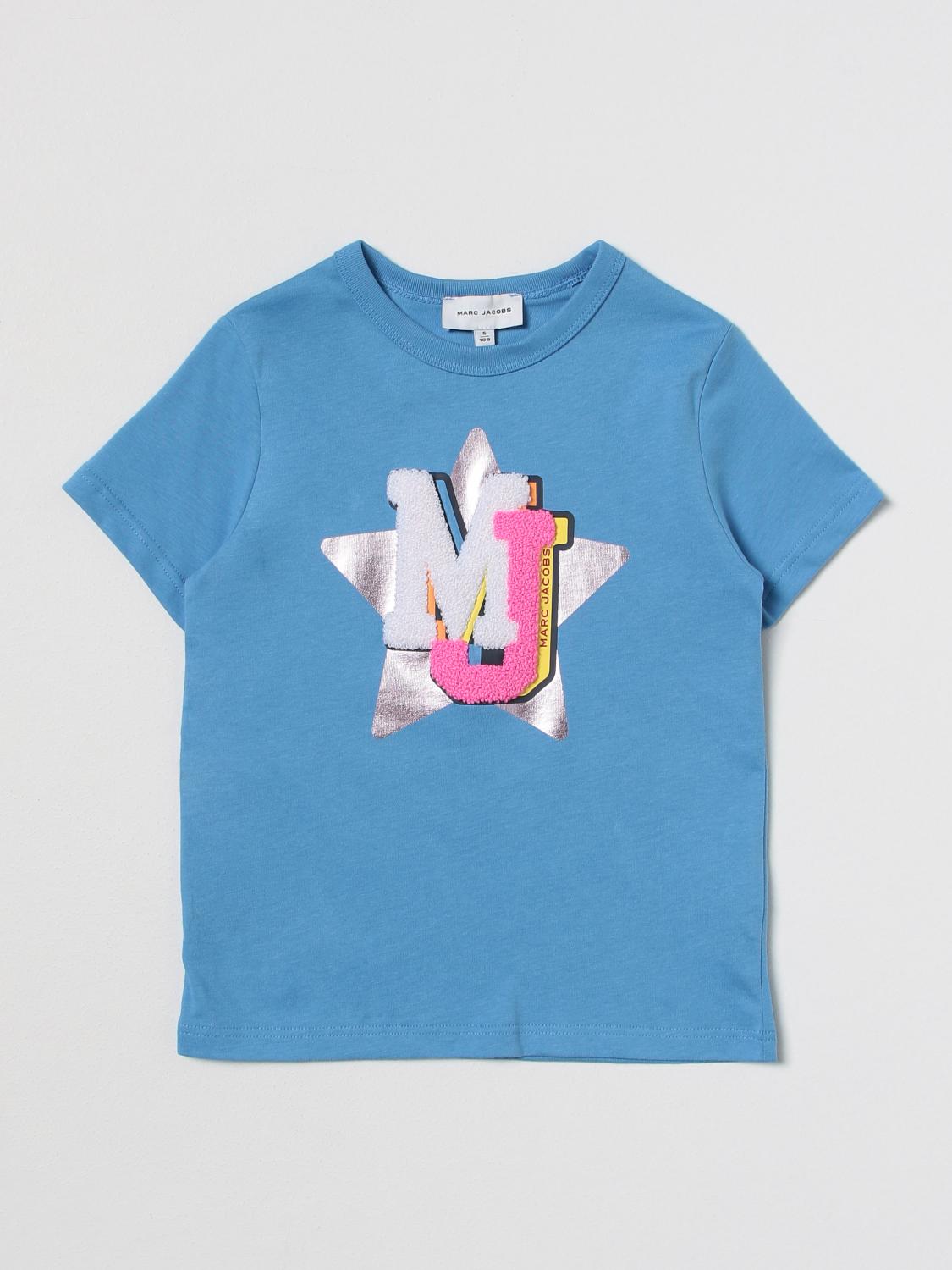 little-marc-jacobs-t-shirt-for-girls-blue-little-marc-jacobs-t