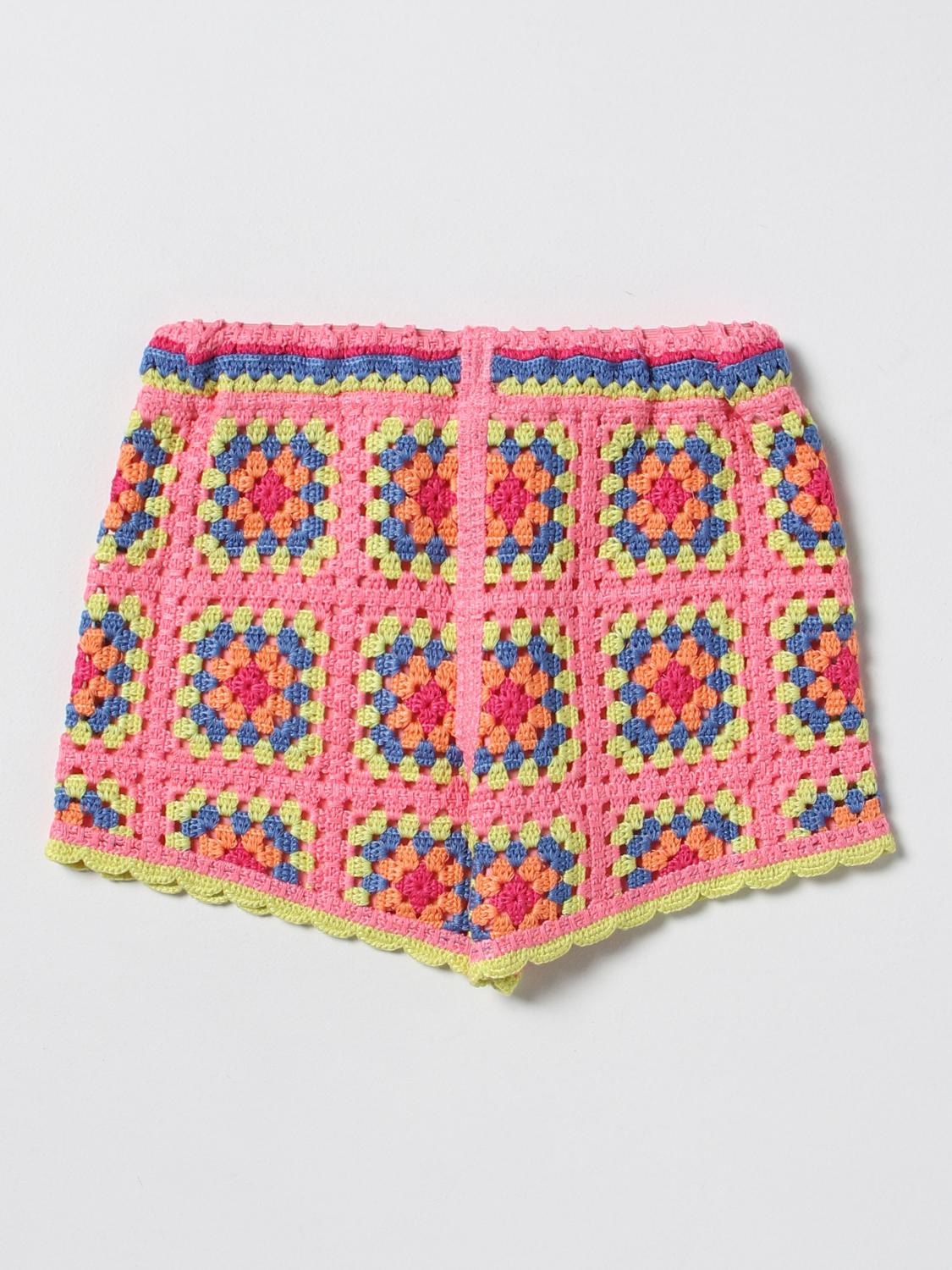 Pantaloncino Little Marc Jacobs: Pantaloncino Little Marc Jacobs bambina arancione 2