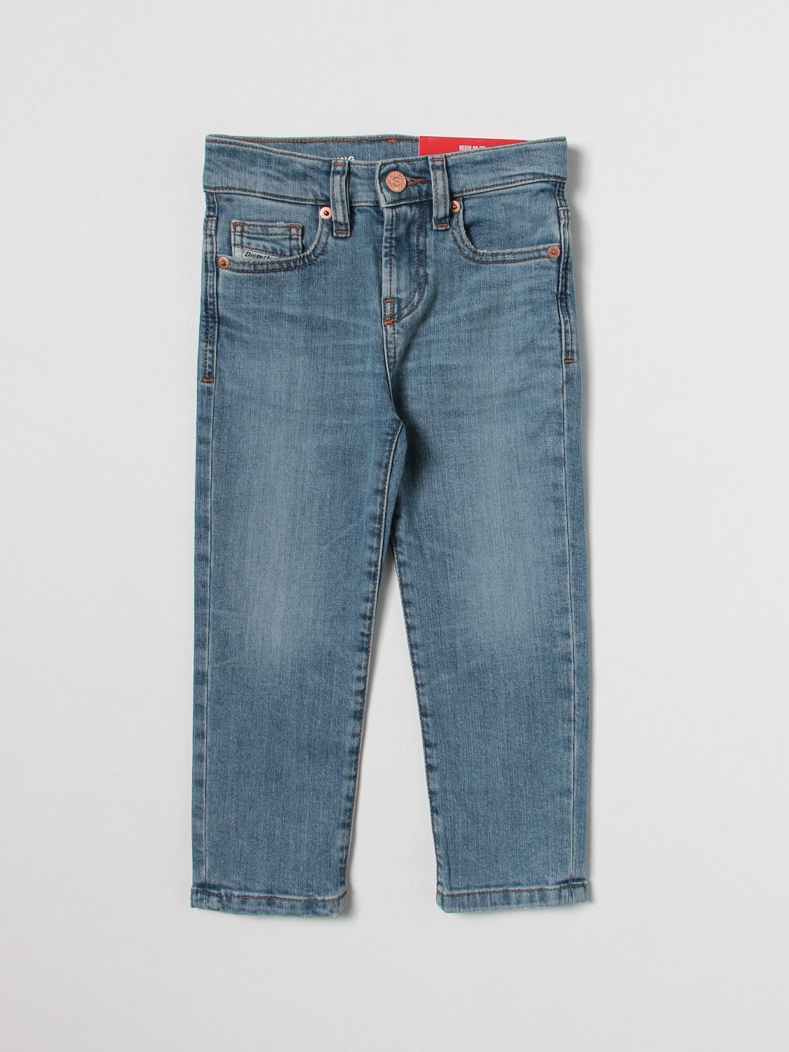 DIESEL: jeans for boys - Denim | Diesel jeans J00809KXBG7 online on