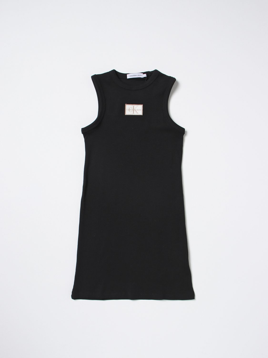 Kleid Calvin Klein: Calvin Klein Mädchen Kleid schwarz 1