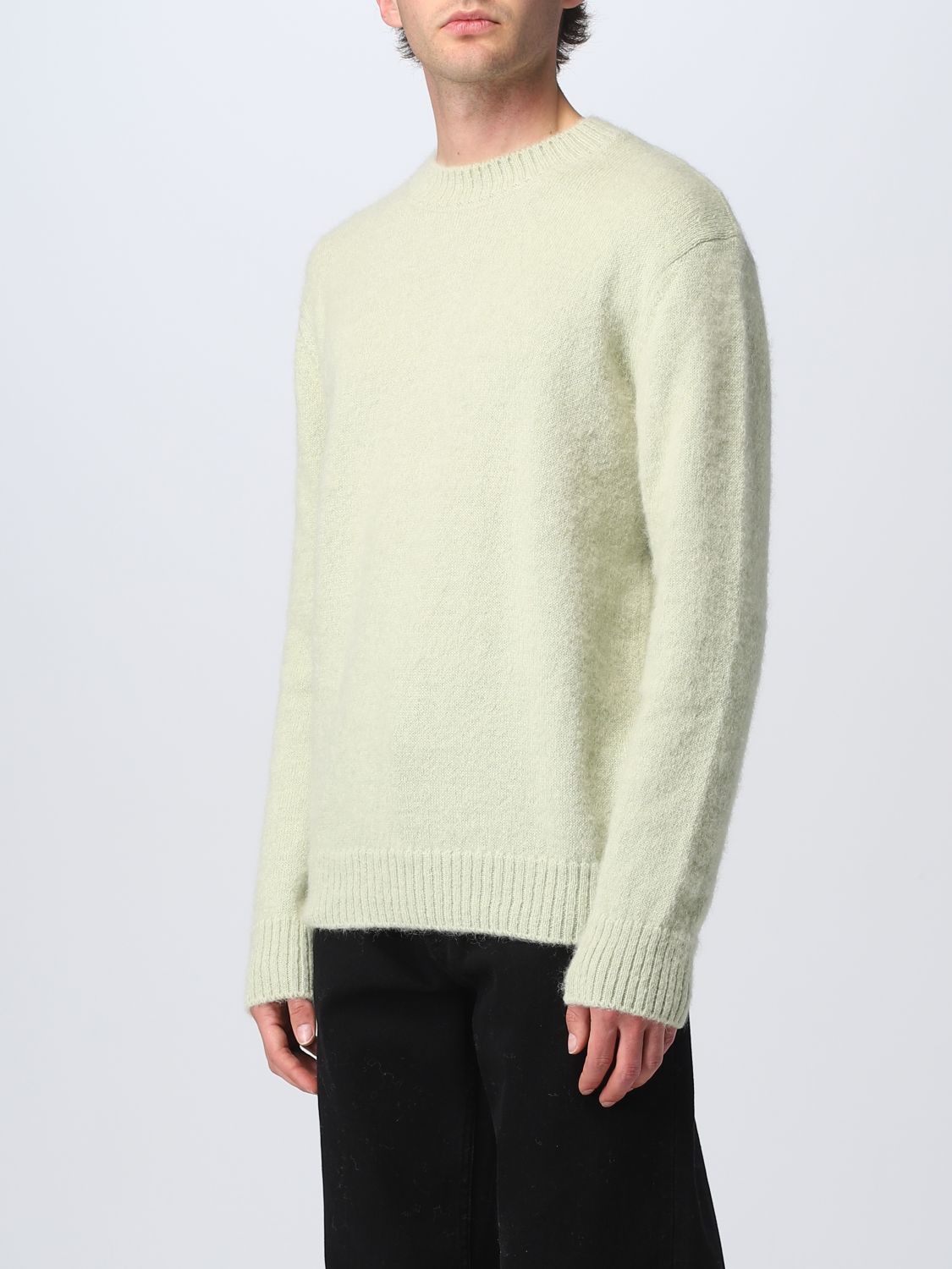 LANVIN: sweater for man - Sage | Lanvin sweater RMPO0006K401P23 online ...