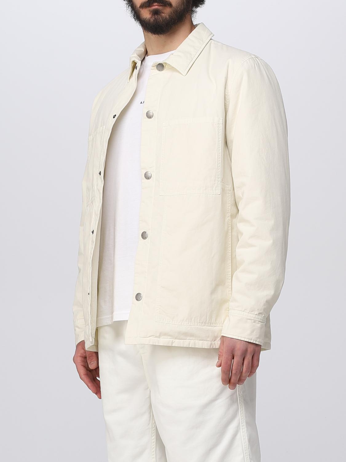 A.p.c.: Jacket For Man - White 