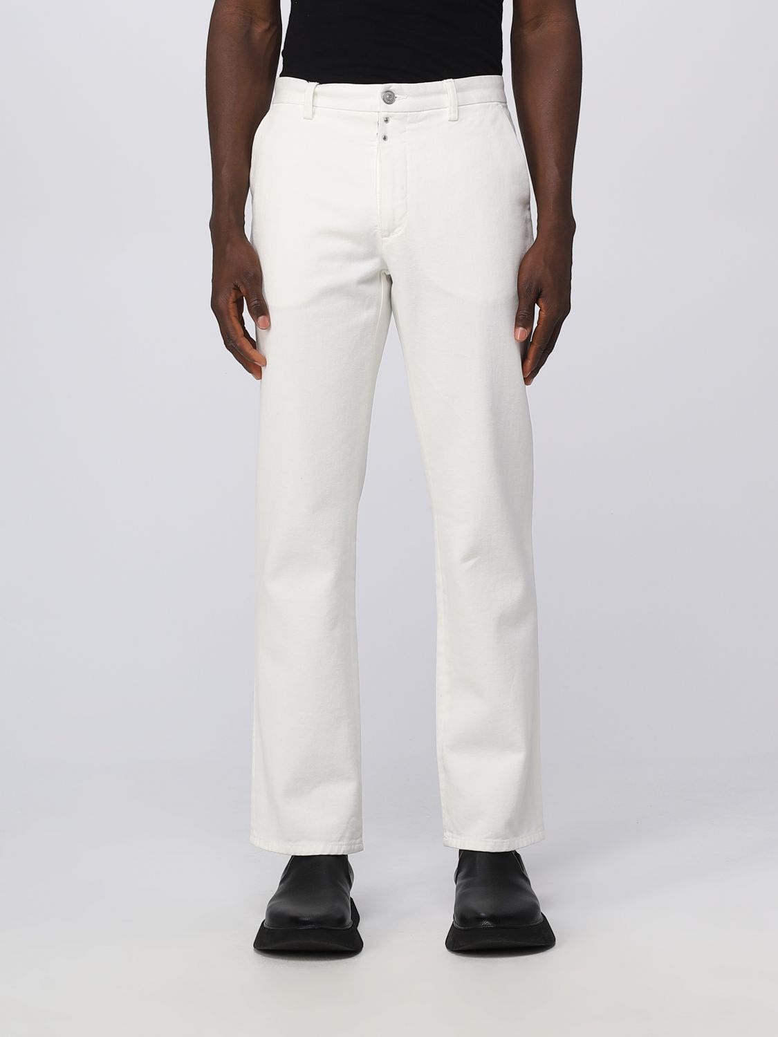 MM6 MAISON MARGIELA: jeans for man - White | Mm6 Maison Margiela jeans ...