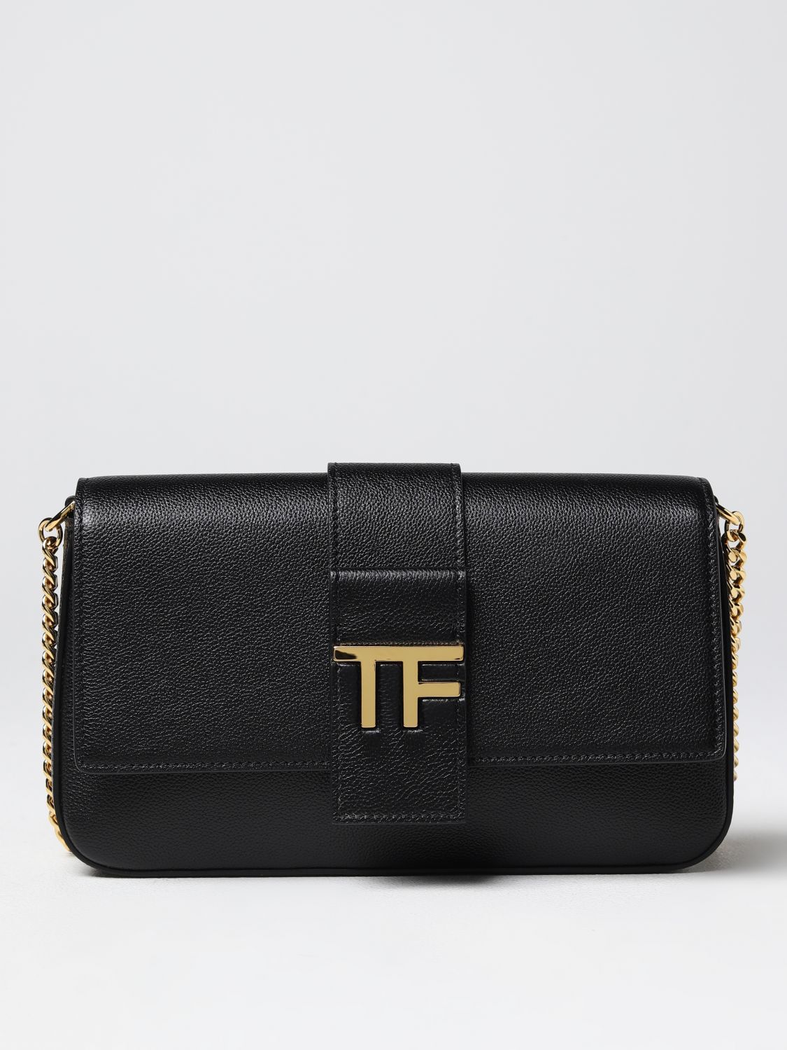 TOM FORD: shoulder bag for woman - Black | Tom Ford shoulder bag ...