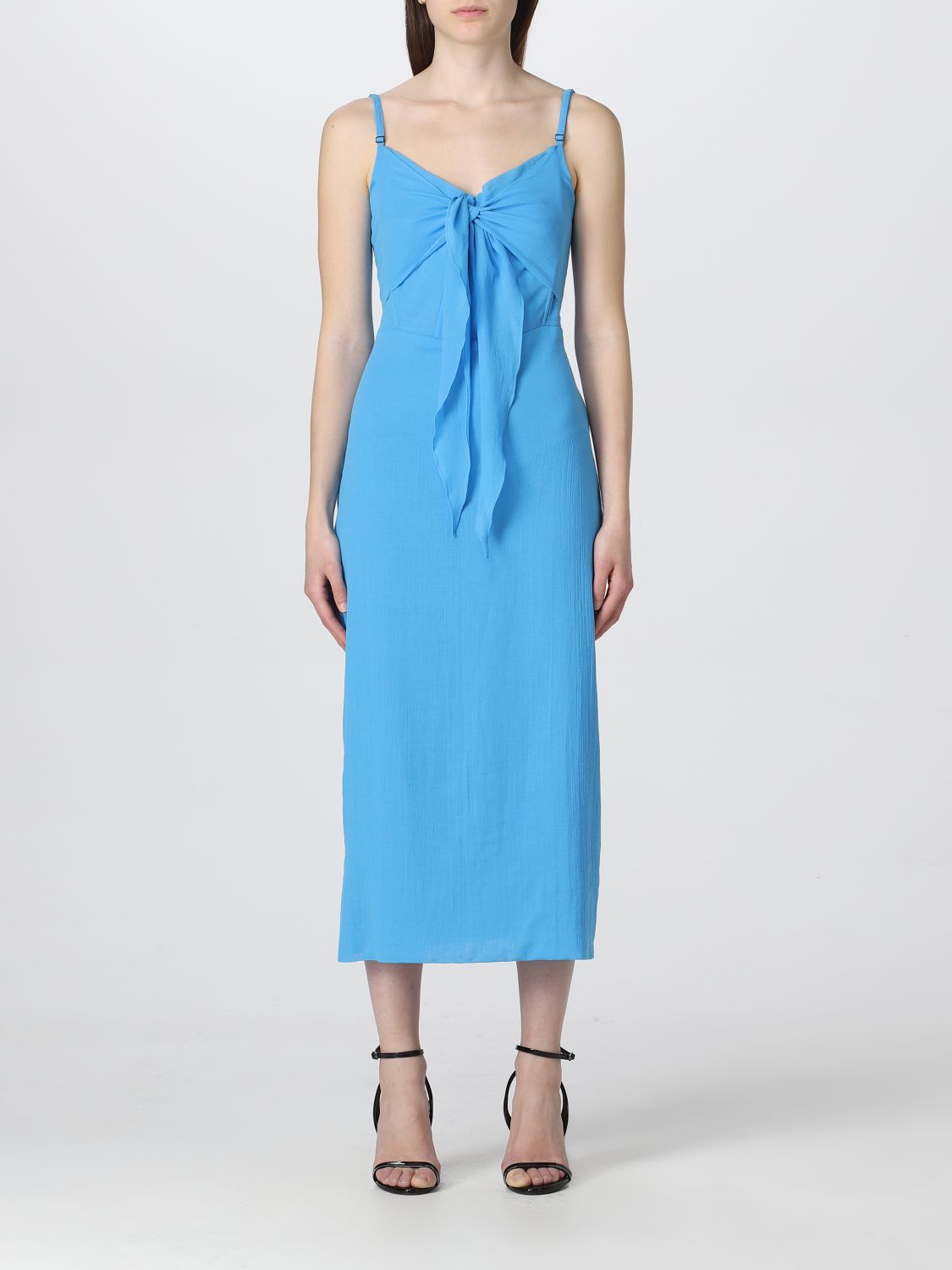 Shop Patou Dress  Woman Color Blue