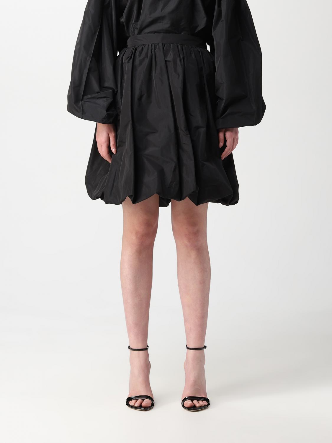 Patou Skirt With Zip. In Black