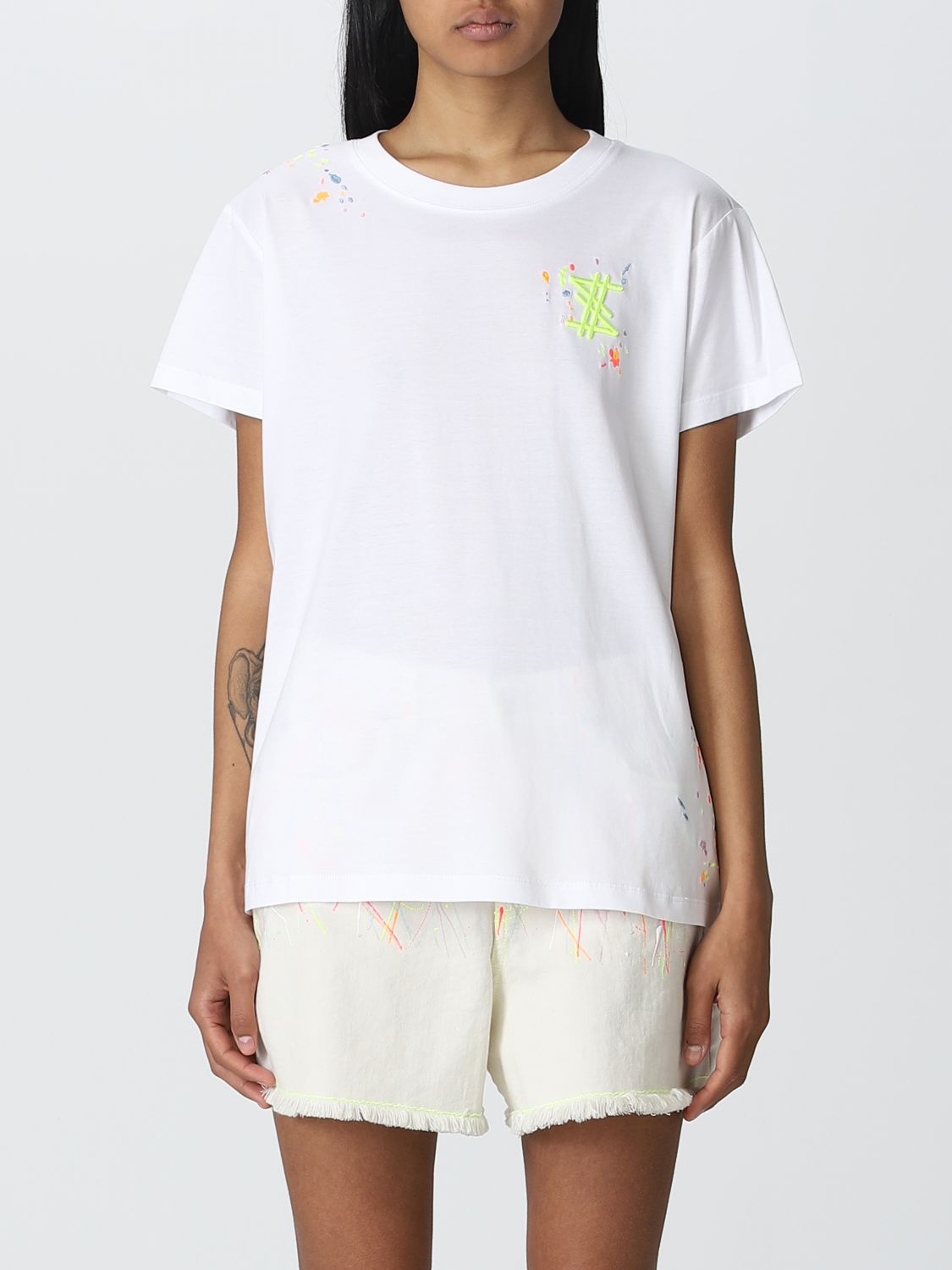 Actitude Twinset T-shirt  Woman Color White