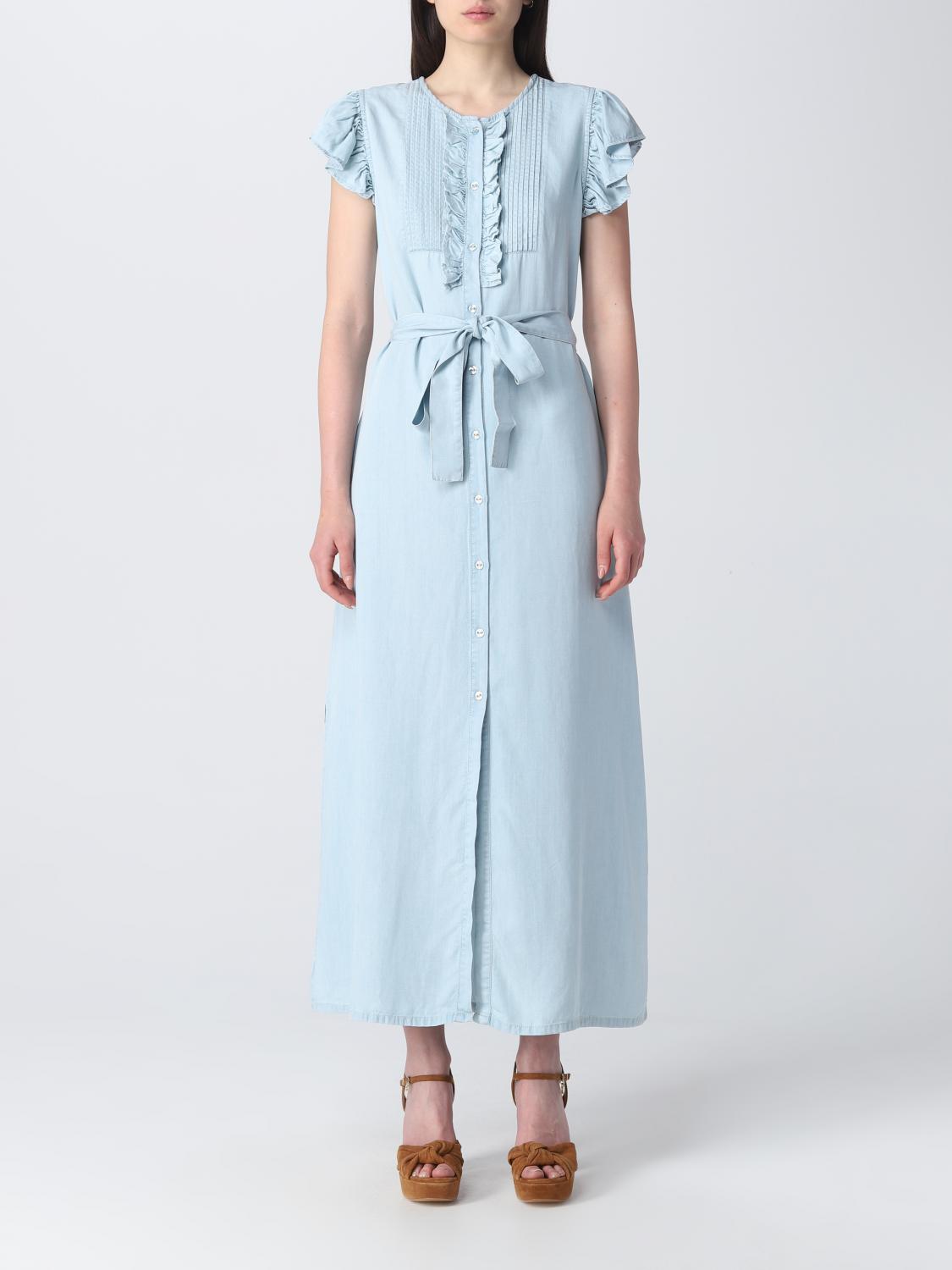 Actitude Twinset Dress  Woman Color Denim