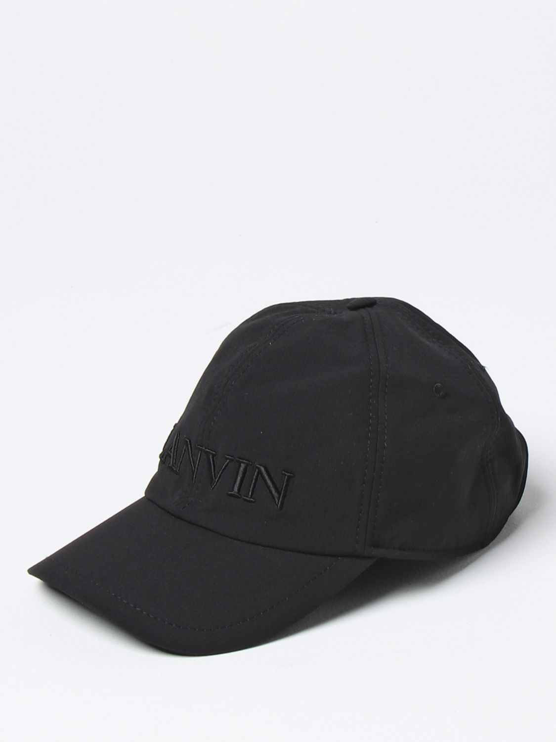 LANVIN: hat for man - Black | Lanvin hat AMHATQOORISTP23 online on ...