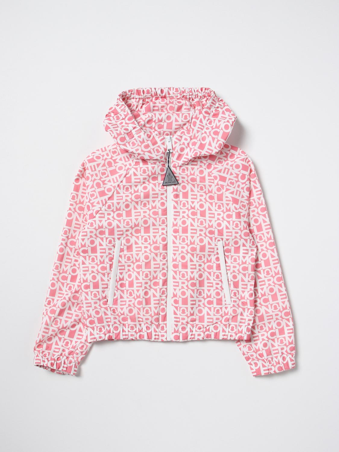 MONCLER Jacket Kids color Pink MONCLER