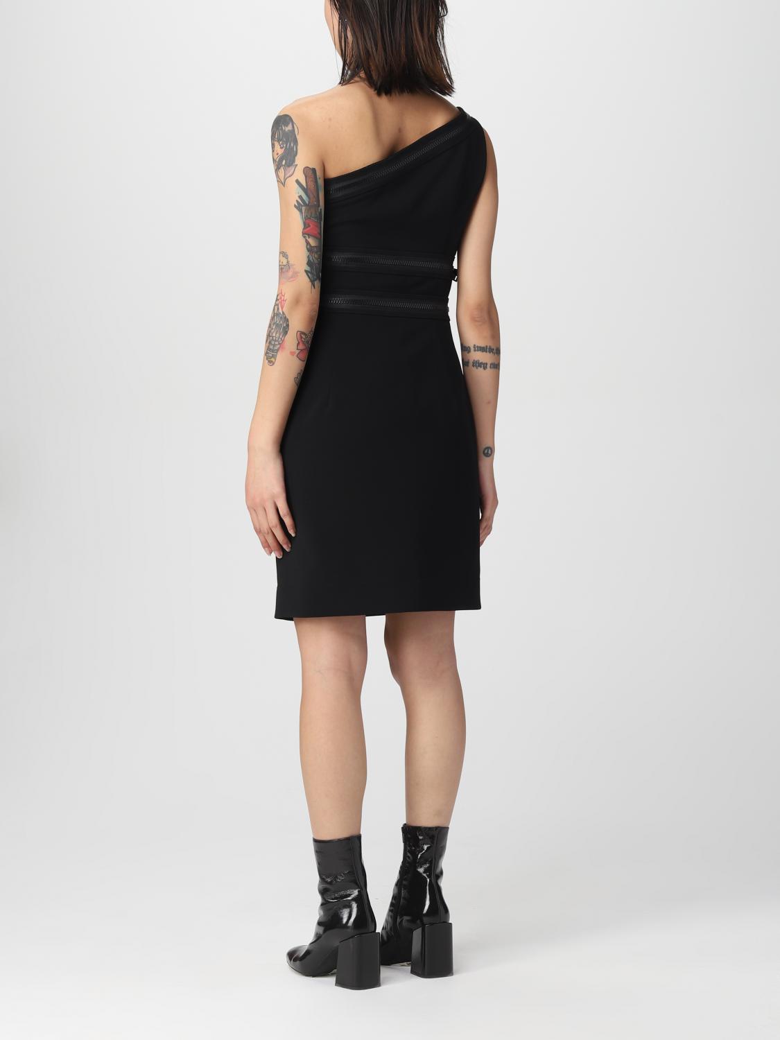 Abito Dsquared2: Abito donna Dsquared2 in tessuto sintetico nero 2