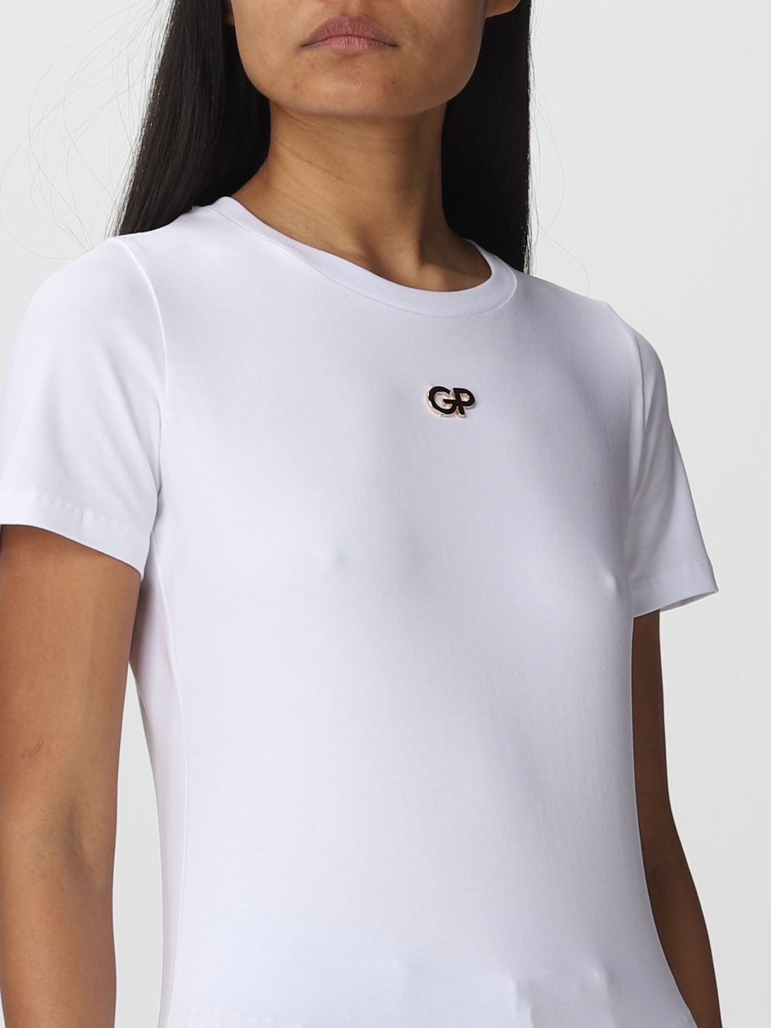 GAËLLE PARIS: t-shirt for woman - White | Gaëlle Paris t-shirt ...